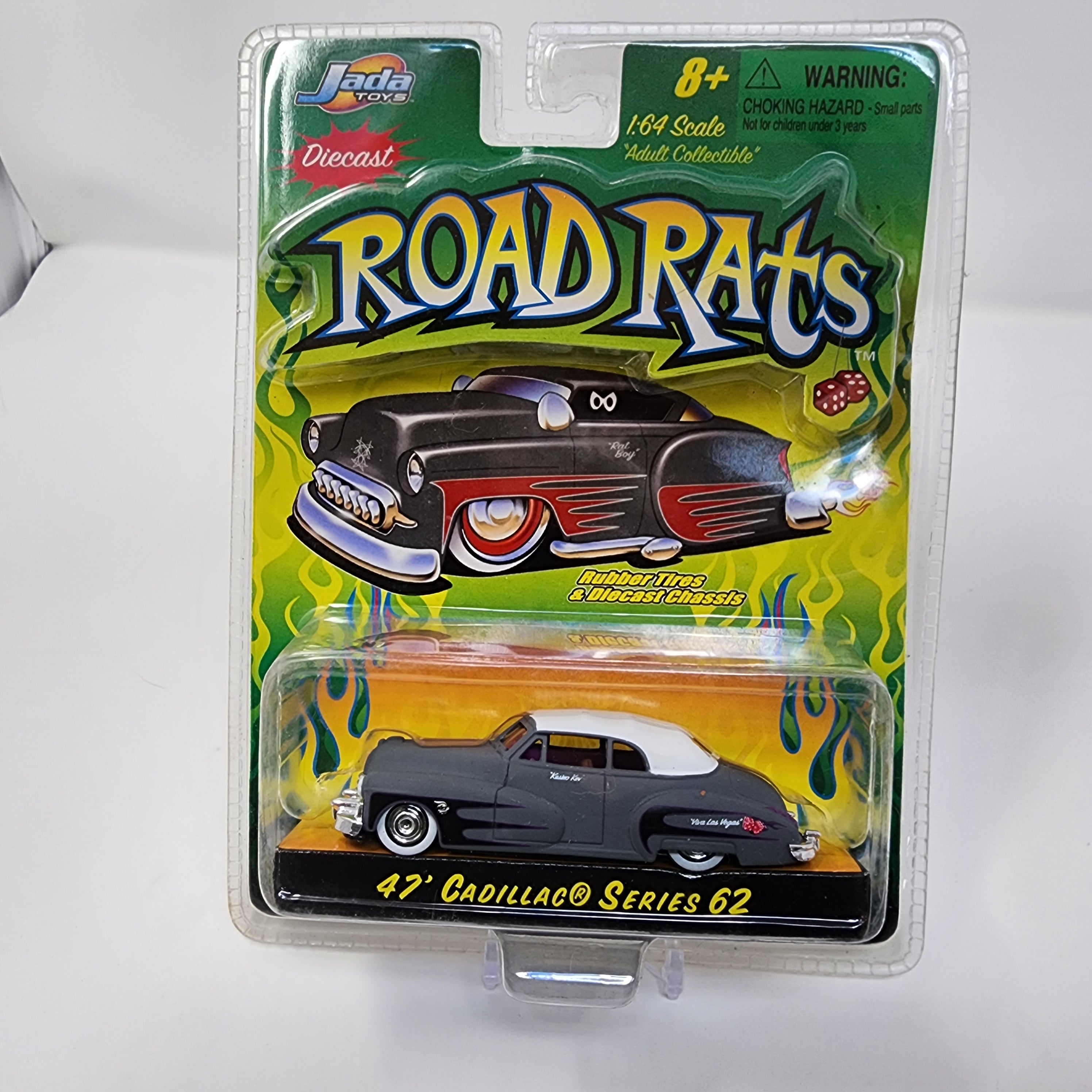 '47 Cadillac Series 62 * Grey * Jada Toys Road Rats Series、mySite、hgirdovlk
