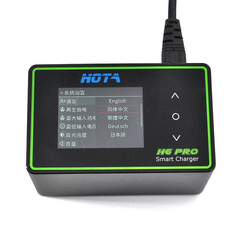  HOTA H6 Pro 700W 26A 1-6S AC/DC Smart Charger - Black、mySite、merchandisen