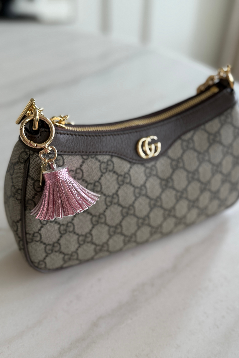 Metallic Leather Tassel - Pink、mySite、hinf8tx79