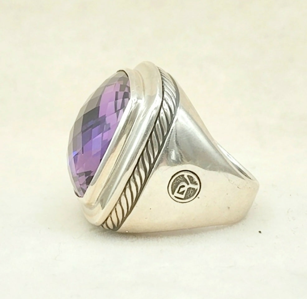 David Yurman Albion 20mm Amethyst Ring、mySite、hinf8tx79