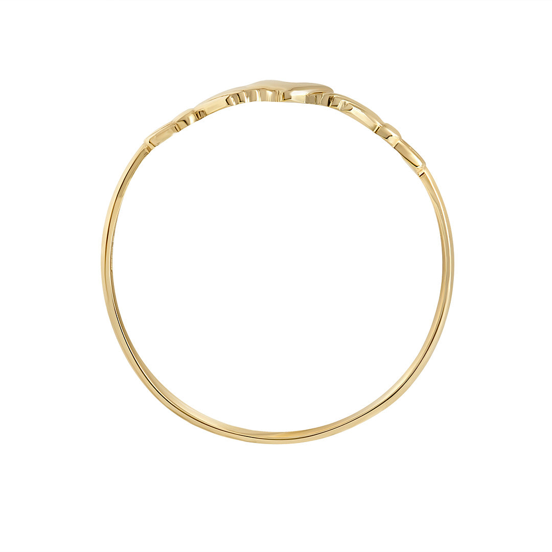  Gold Mini Claddagh Ring