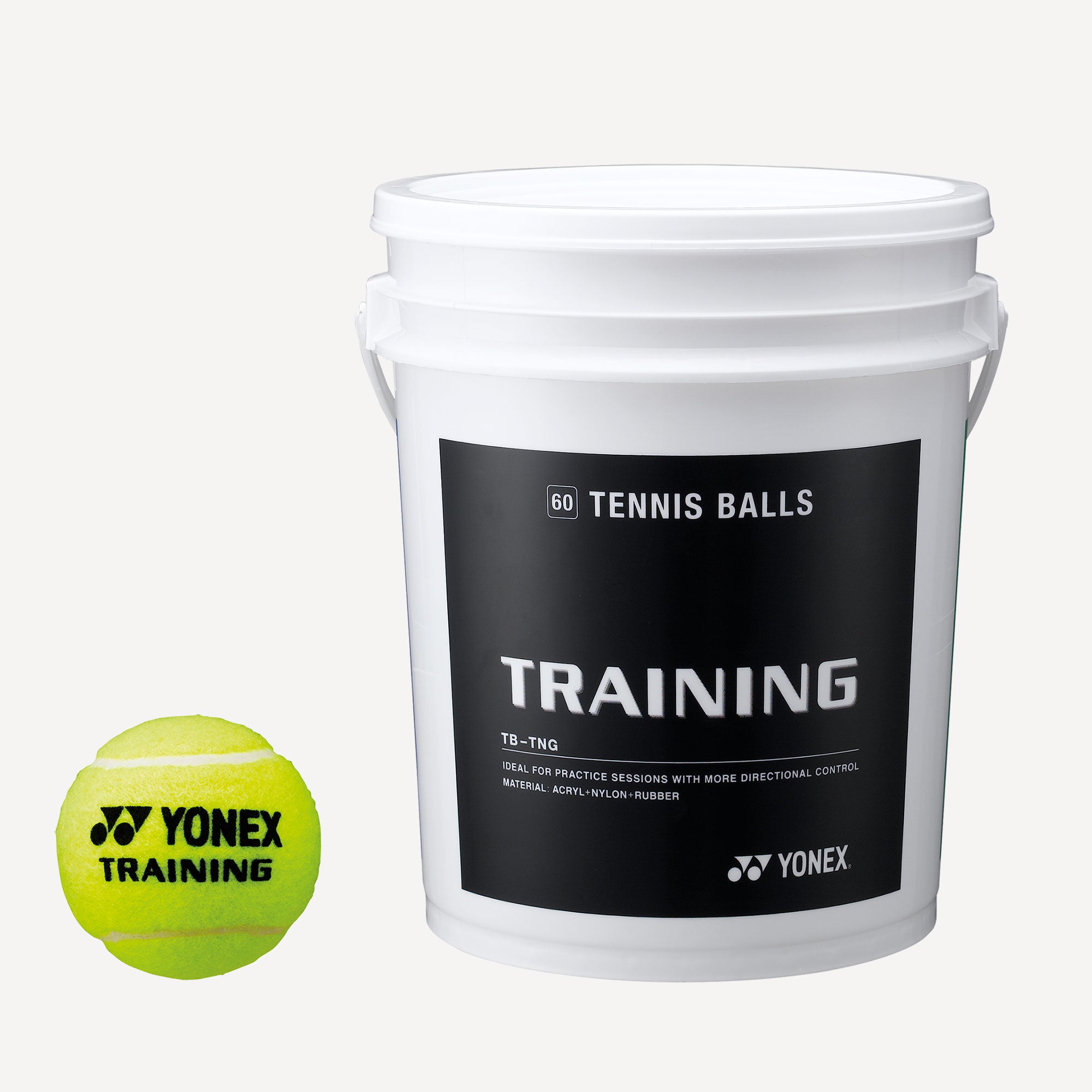 Yonex Trainer 60 Tennis Balls Bucket