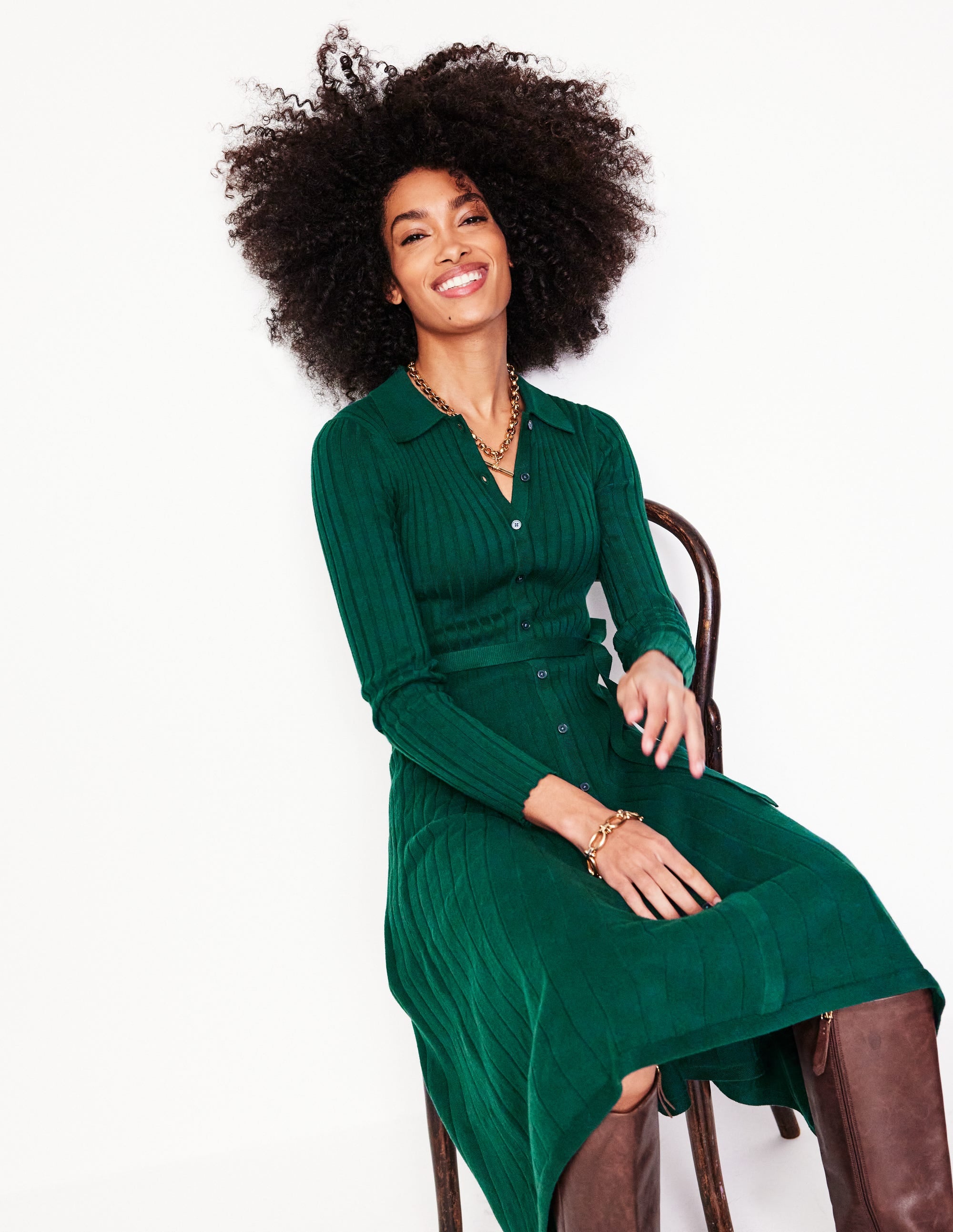  Rachel Knitted Shirt Dress-Glade、mySite、ashleygrahame