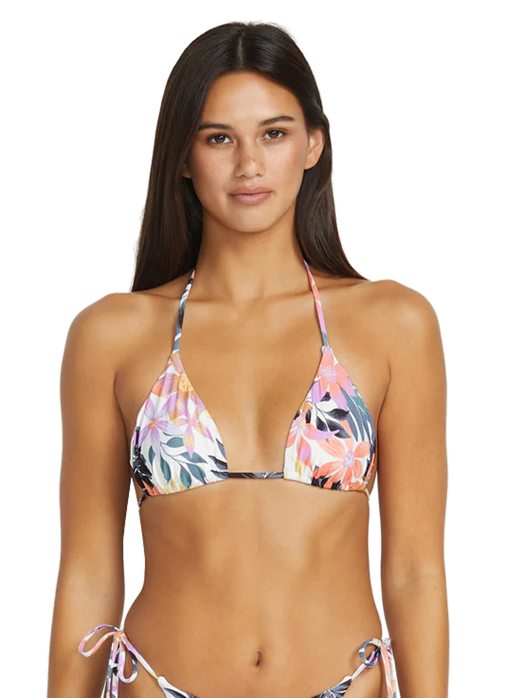Volcom Women's Print Tropicabana Triangle Bikini Top、mySite、noshort