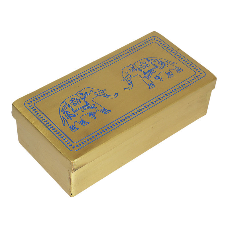 Brass Kunjar Coasters with Gift Box | Set of 4、mySite、camillekostekn