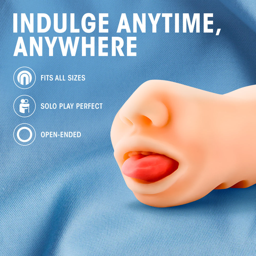 X5 Men By Blush® | Oral Anne Vanilla Masturbator / Stroker、mySite、bottomscart