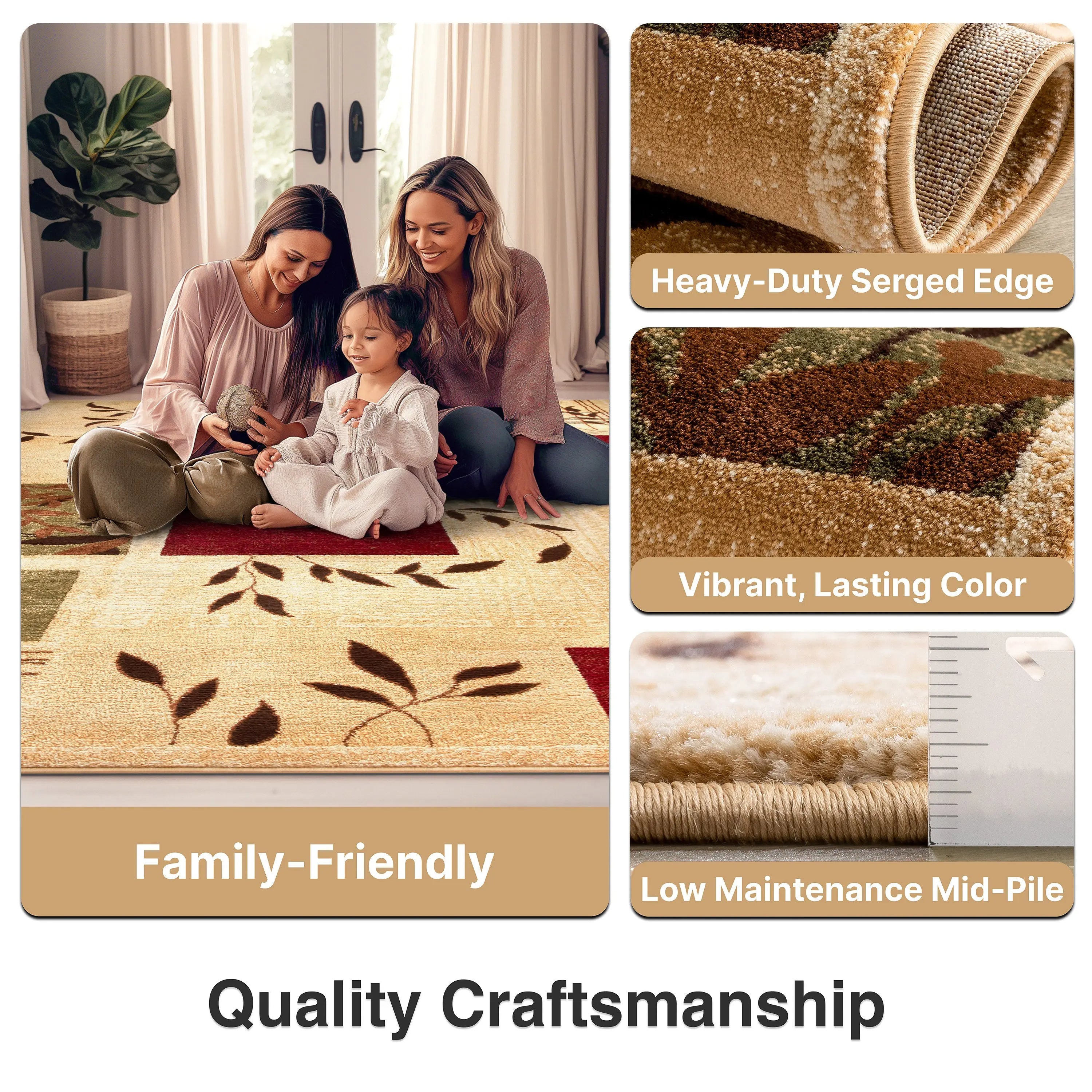 Hannover Ivory Modern Rug、mySite、gigharbornorthrealestate