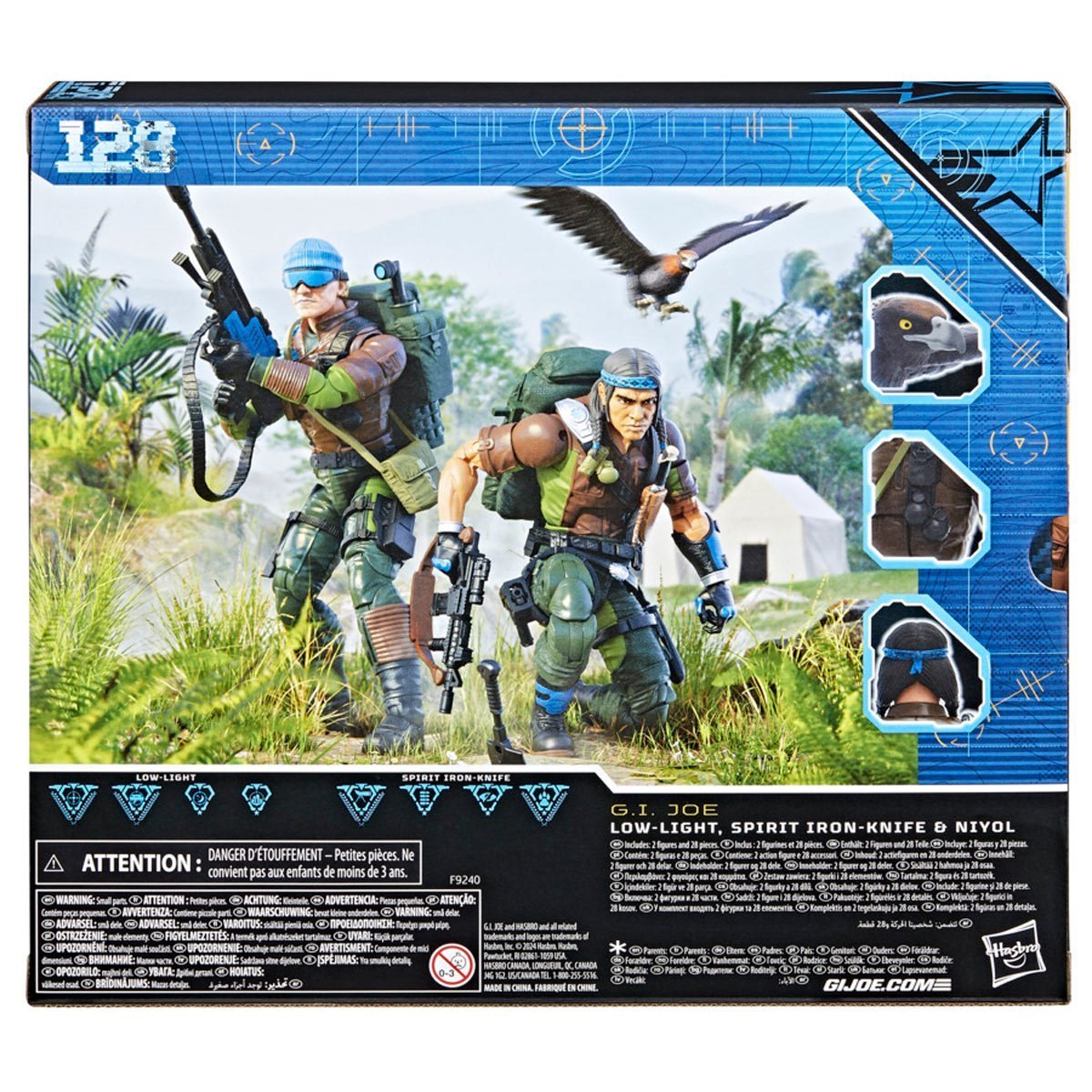 GI Joe Classified #128 Exclusive Mad Marauders Low-Light, Spirit, & Niyol 2-Pack、mySite、hgirdovlk
