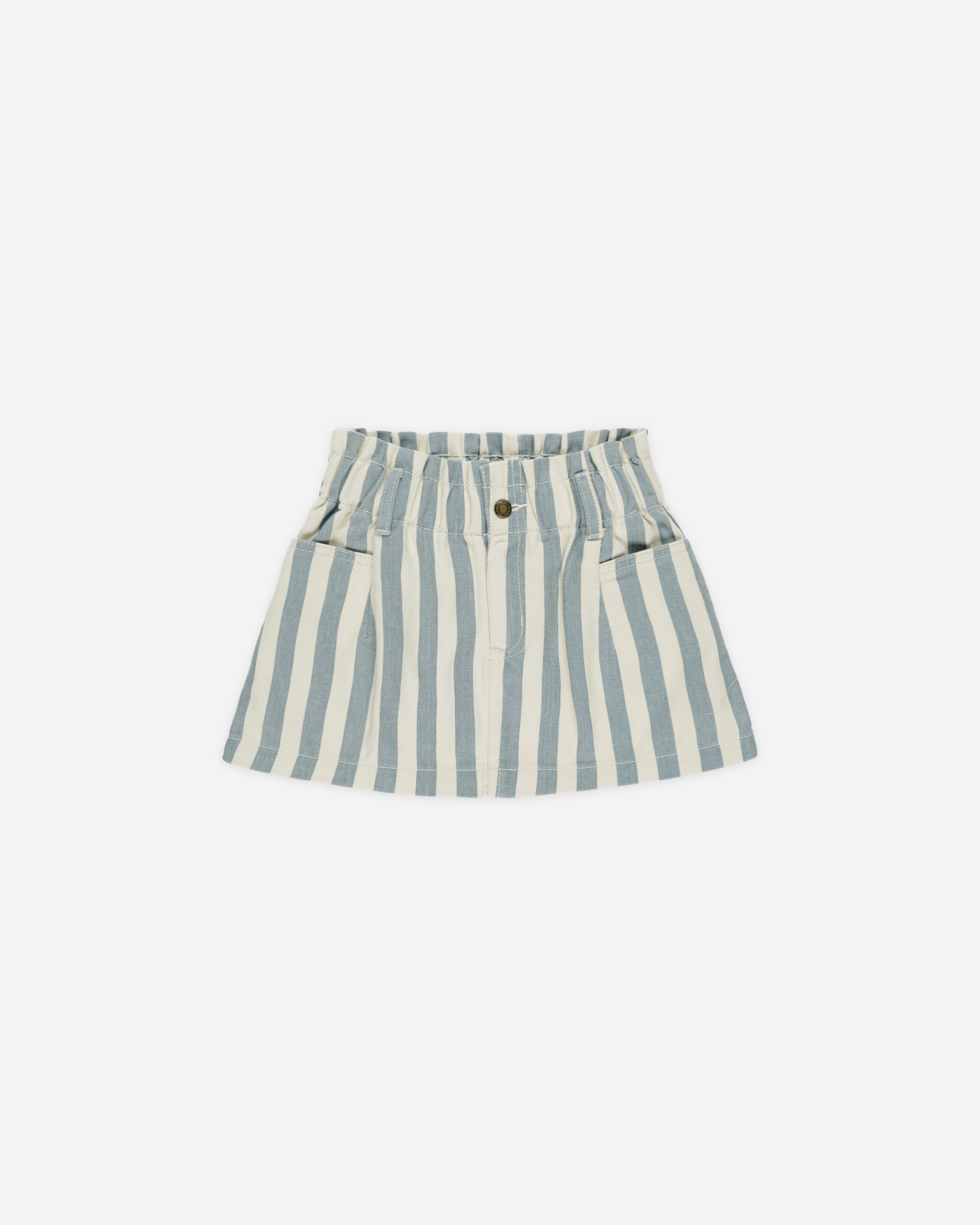  Denim Mini Skirt || Ocean Stripe、mySite、layawaytickets