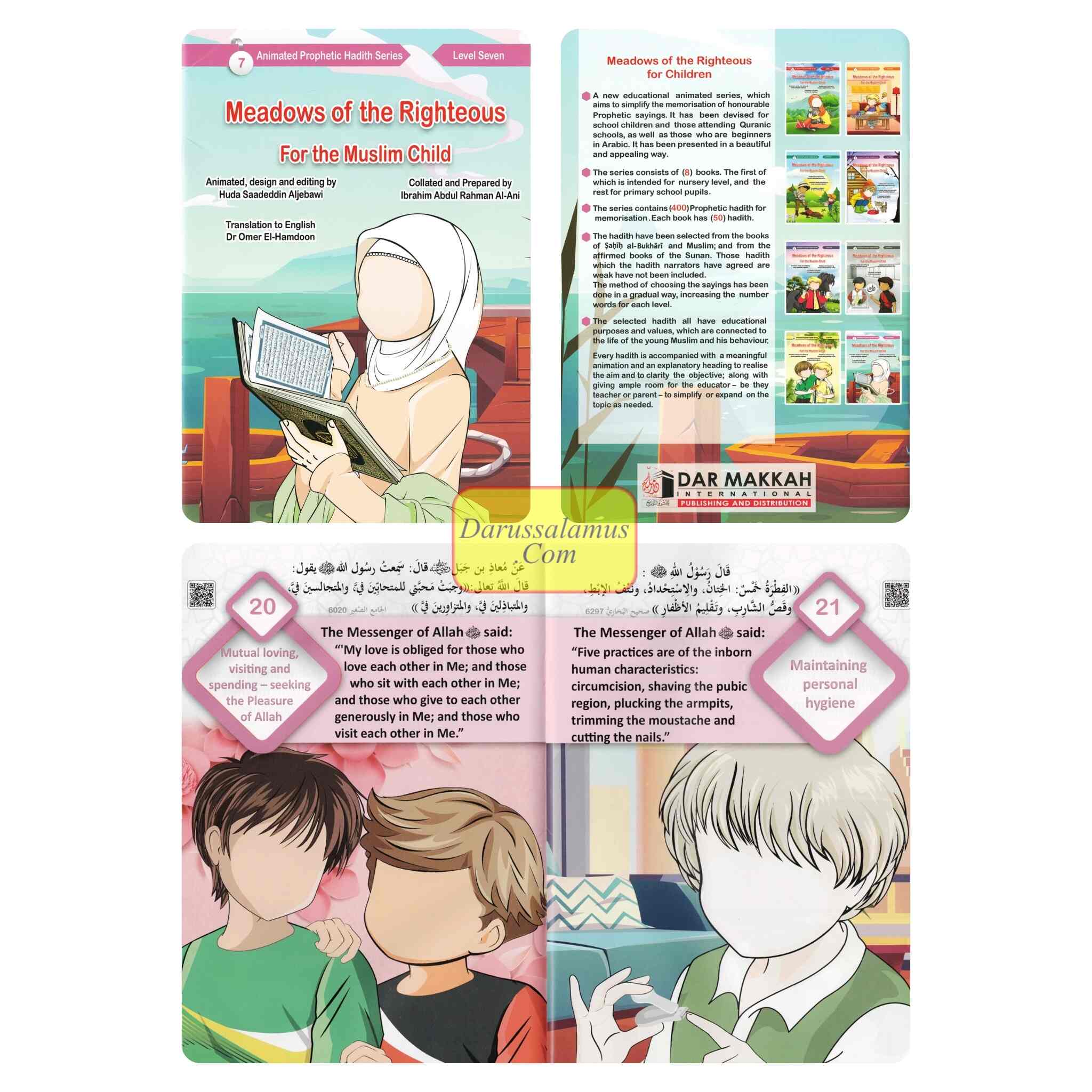 Meadows of the Righteous For the Muslim Child (8 Books Set)、mySite、topwebapps