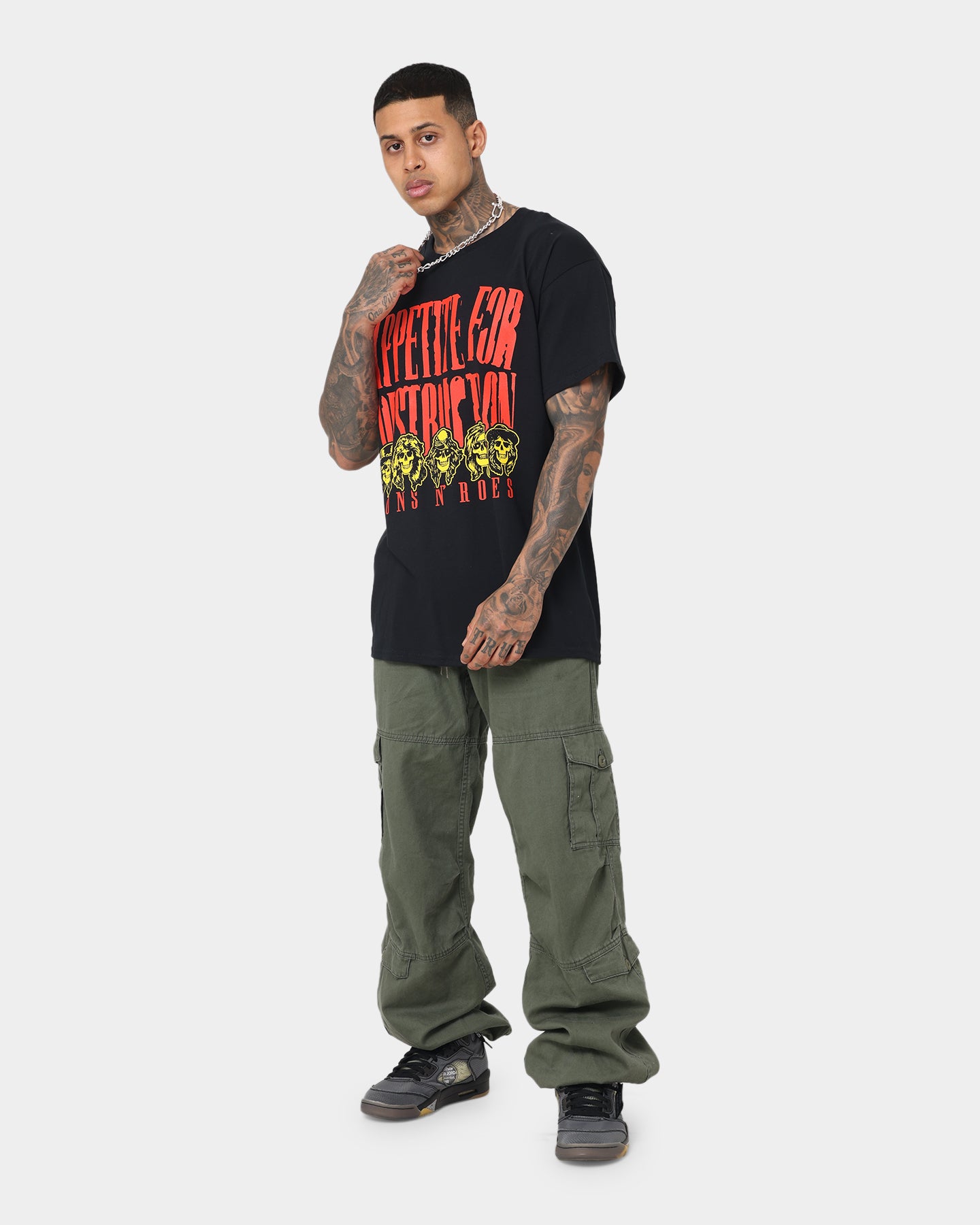 Guns N Roses Appetite Destruction T-Shirt Black、mySite、zt4zffjzw