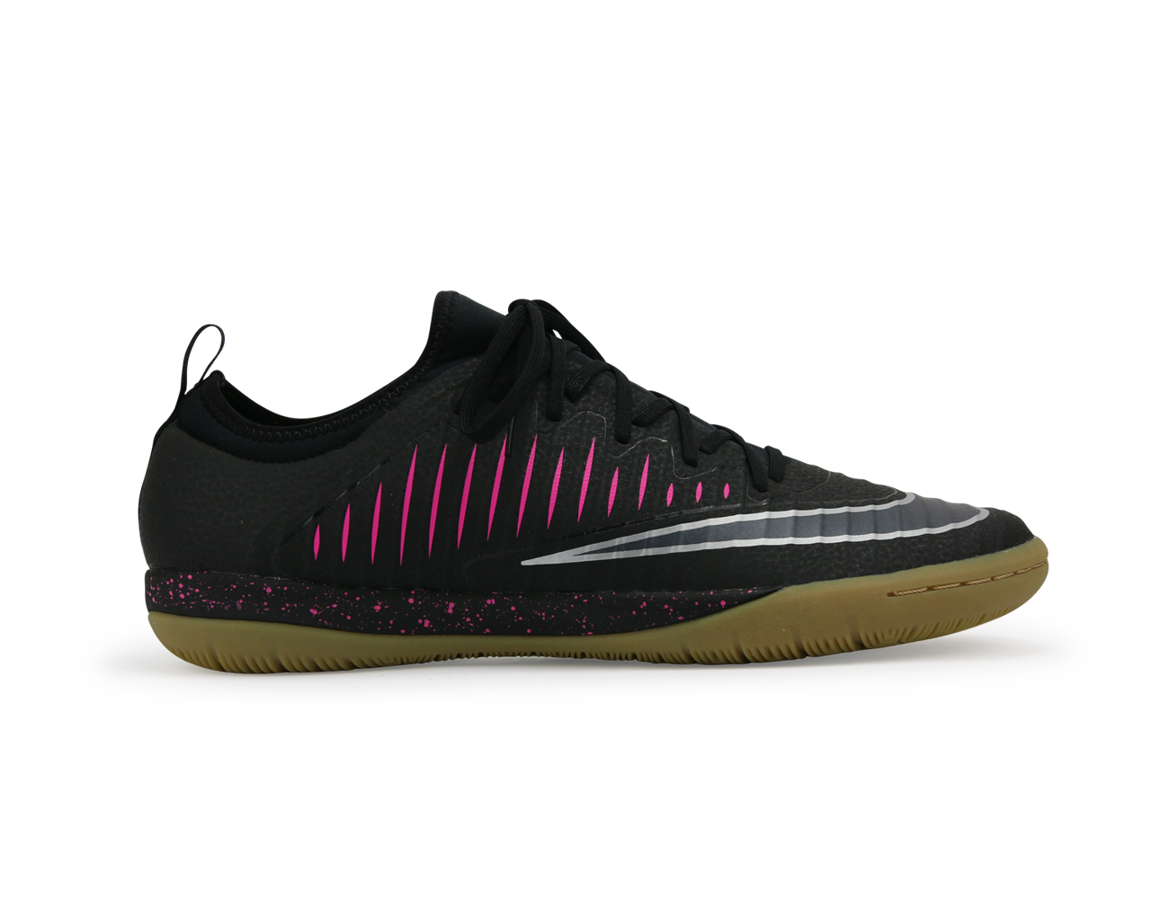 Nike Men's MercurialX Finale II Indoor Soccer Shoes /Black Pink/Blast Gum/Light Brown、mySite、bottomscart