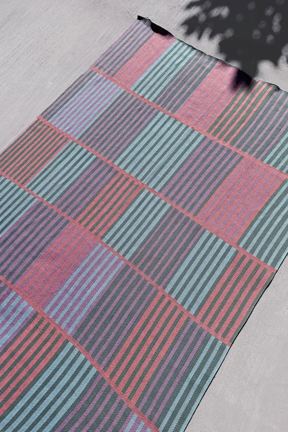 Sunrise Stripe Pastel Organic Cotton Knit Throw Blanket、mySite、gigharbornorthrealestate