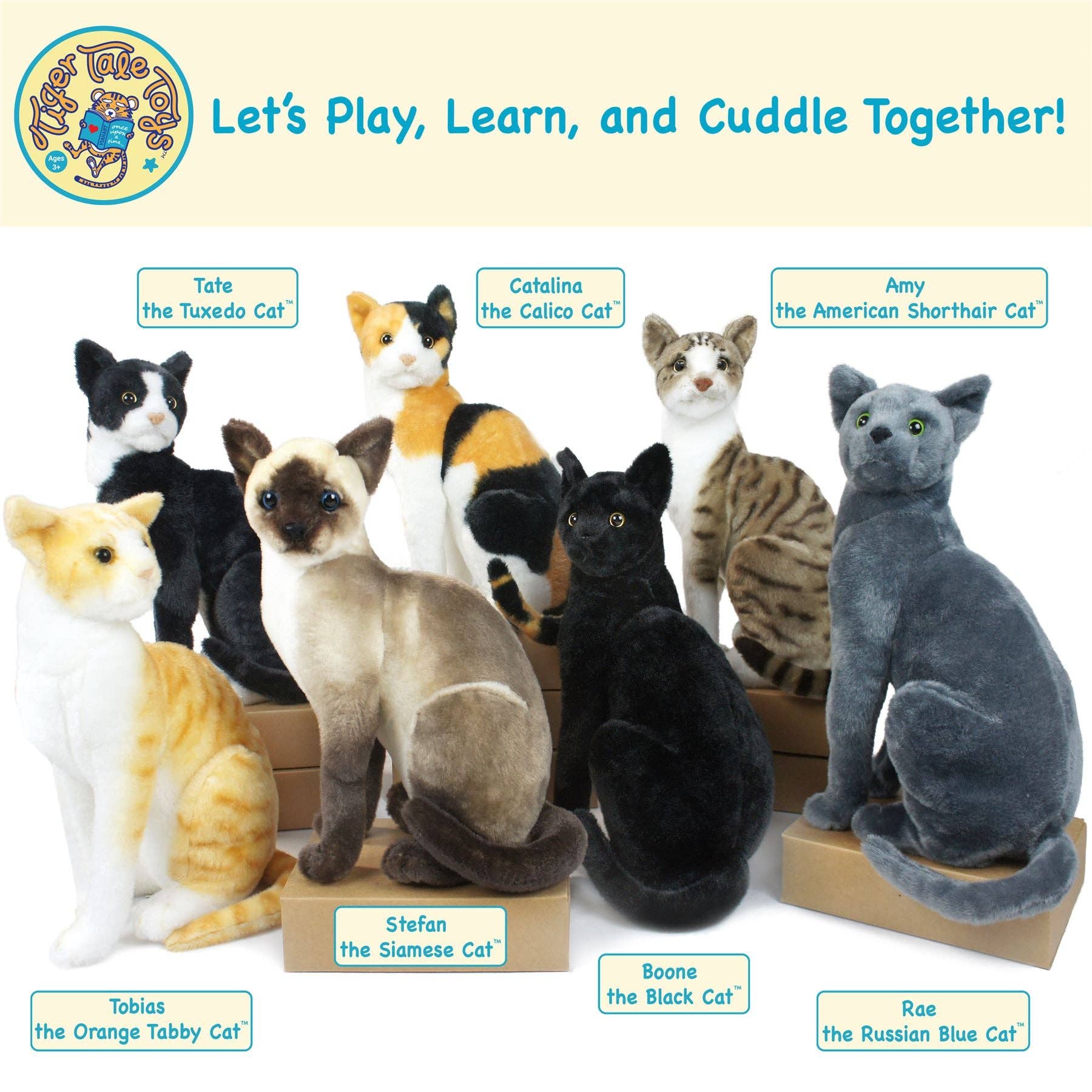 Sitting Realistic Plush Black Cat 13 Inch Stuffed Animal、mySite、g9winljtr