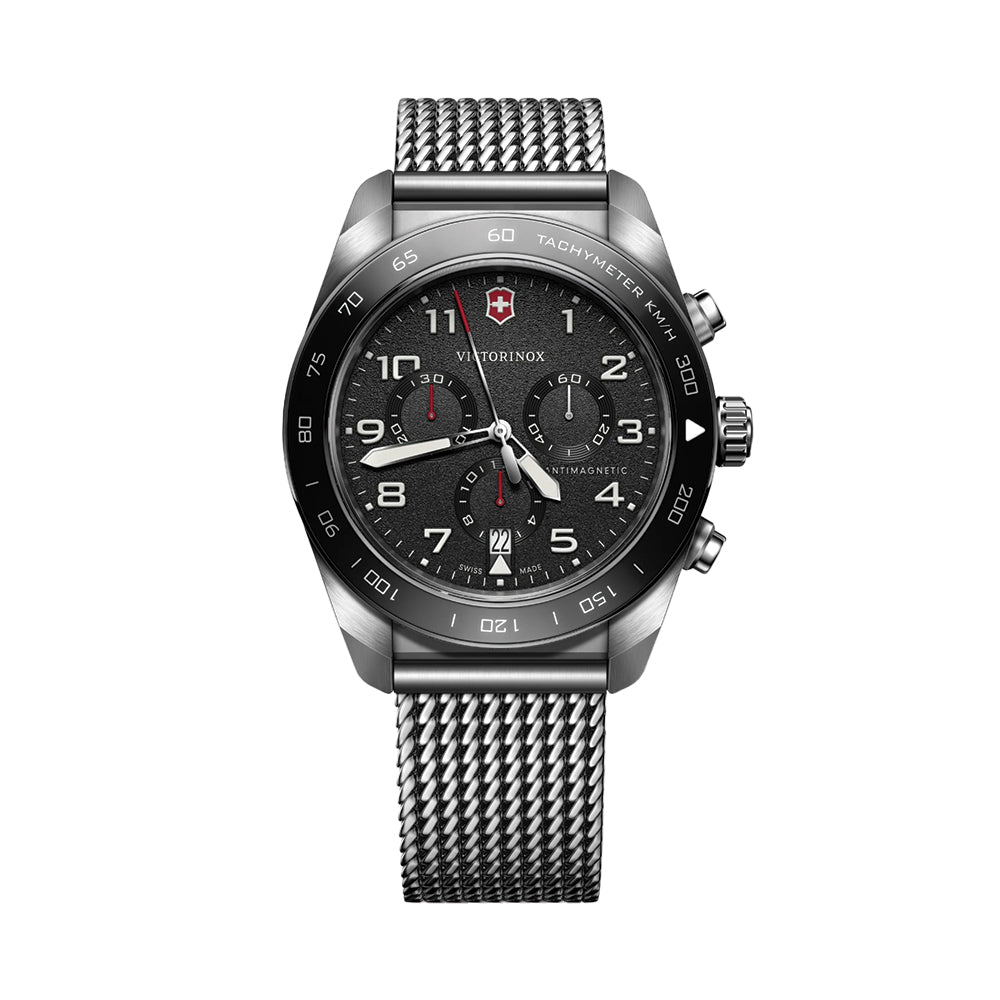 Swiss Army Chrono Quartz 42mm - Black on Bracelet、mySite、botmansion