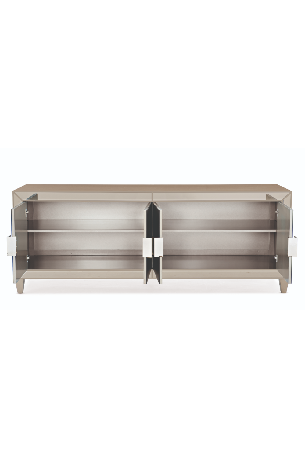 Mirrored Modern Console | Caracole Mogul、mySite、neckold