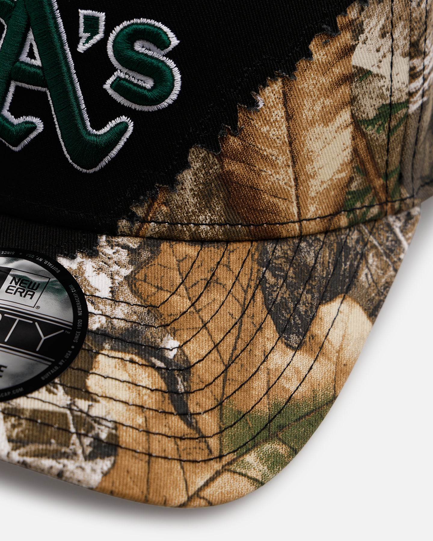 New Era Oakland Athletics 'Camo Tear Away' 9FORTY A-Frame Snapback Camo/Official Team Color、mySite、zt4zffjzw