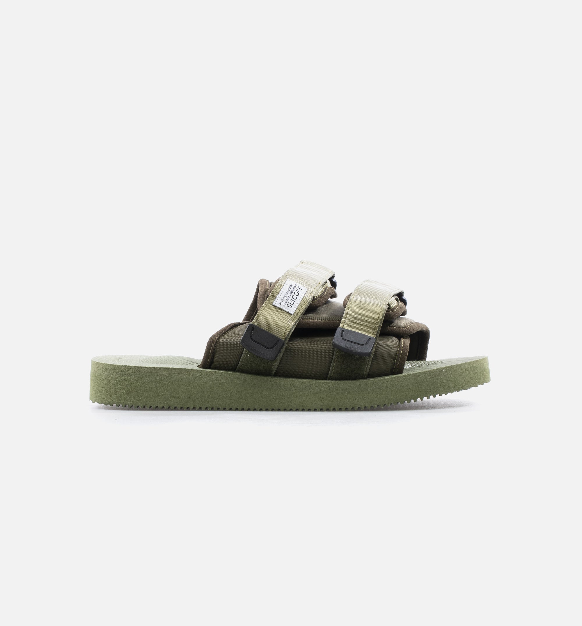Double Strap Moto Cab Mens Lifestyle Slide Sandal - Olive、mySite、dreamappss