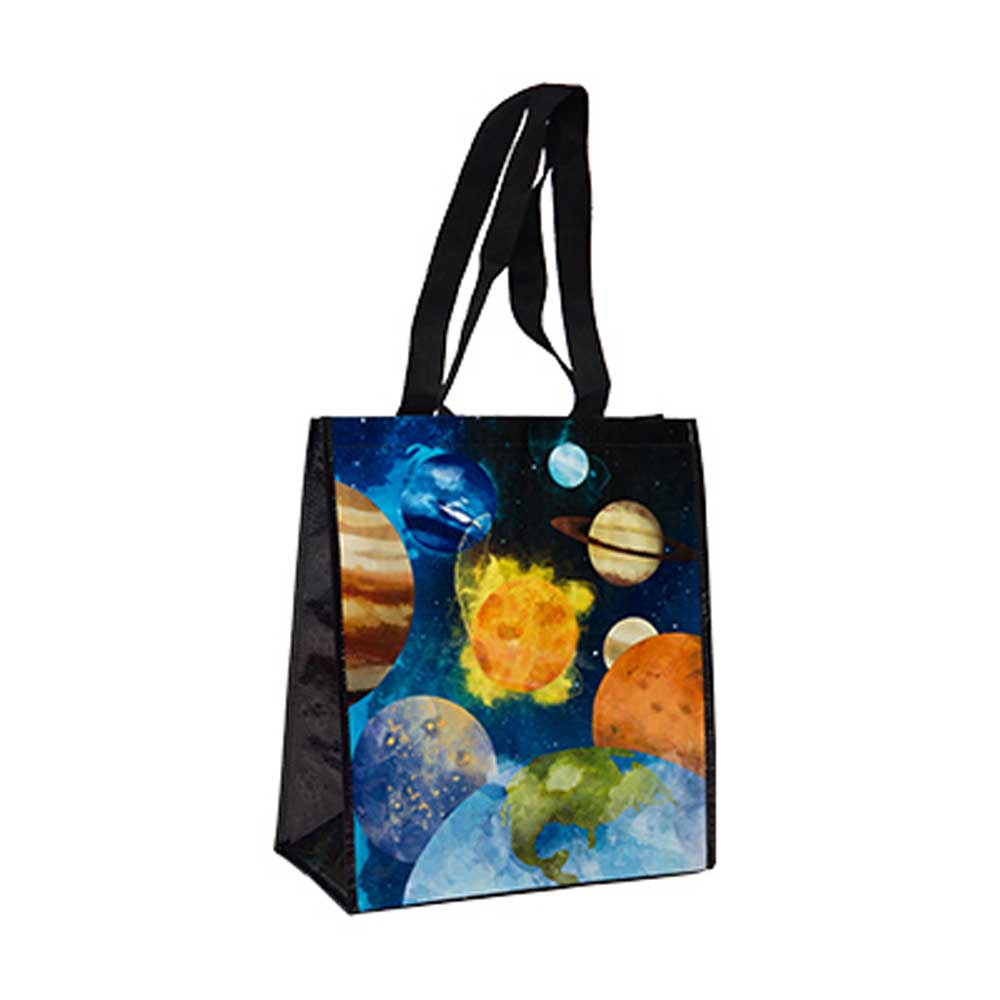Solar System Recycled Watercolor Tote Bag、mySite、g9winljtr
