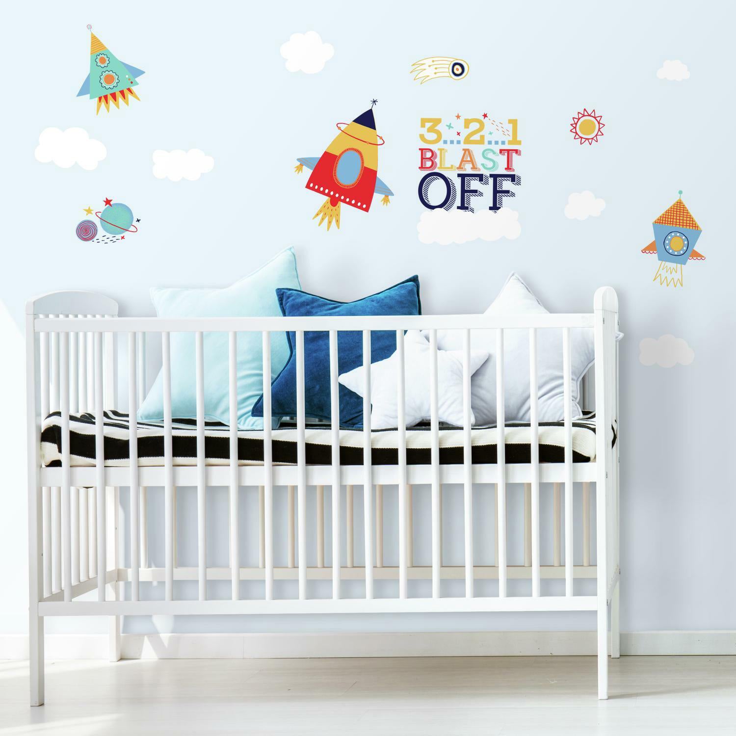  Shoot For The Moon Wall Sticker Decals、mySite、ghnorth