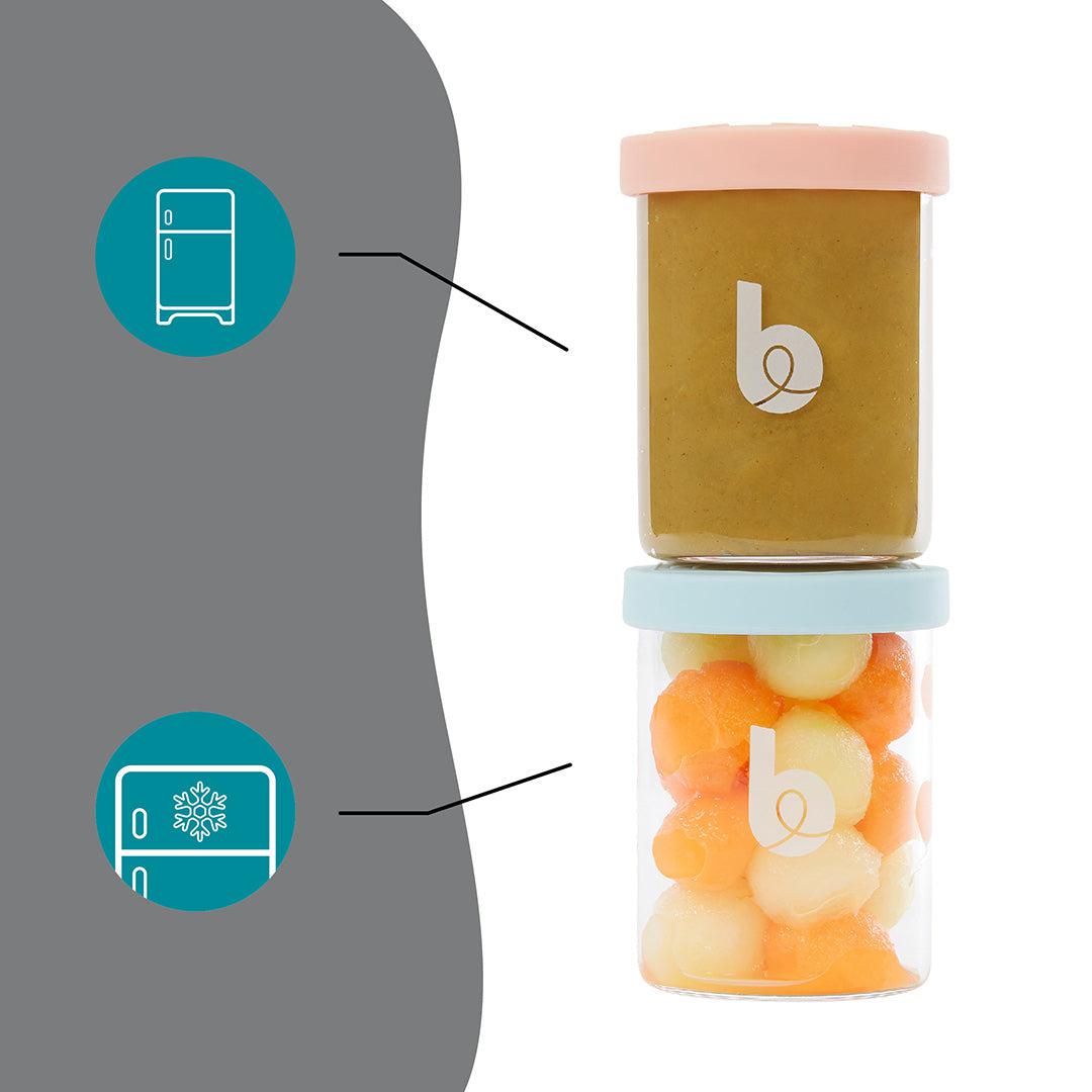  babymoov Isy Bowls Glass Babybols 6x 250ml + 3x 120ml - 9 Pack、mySite、merchandisen