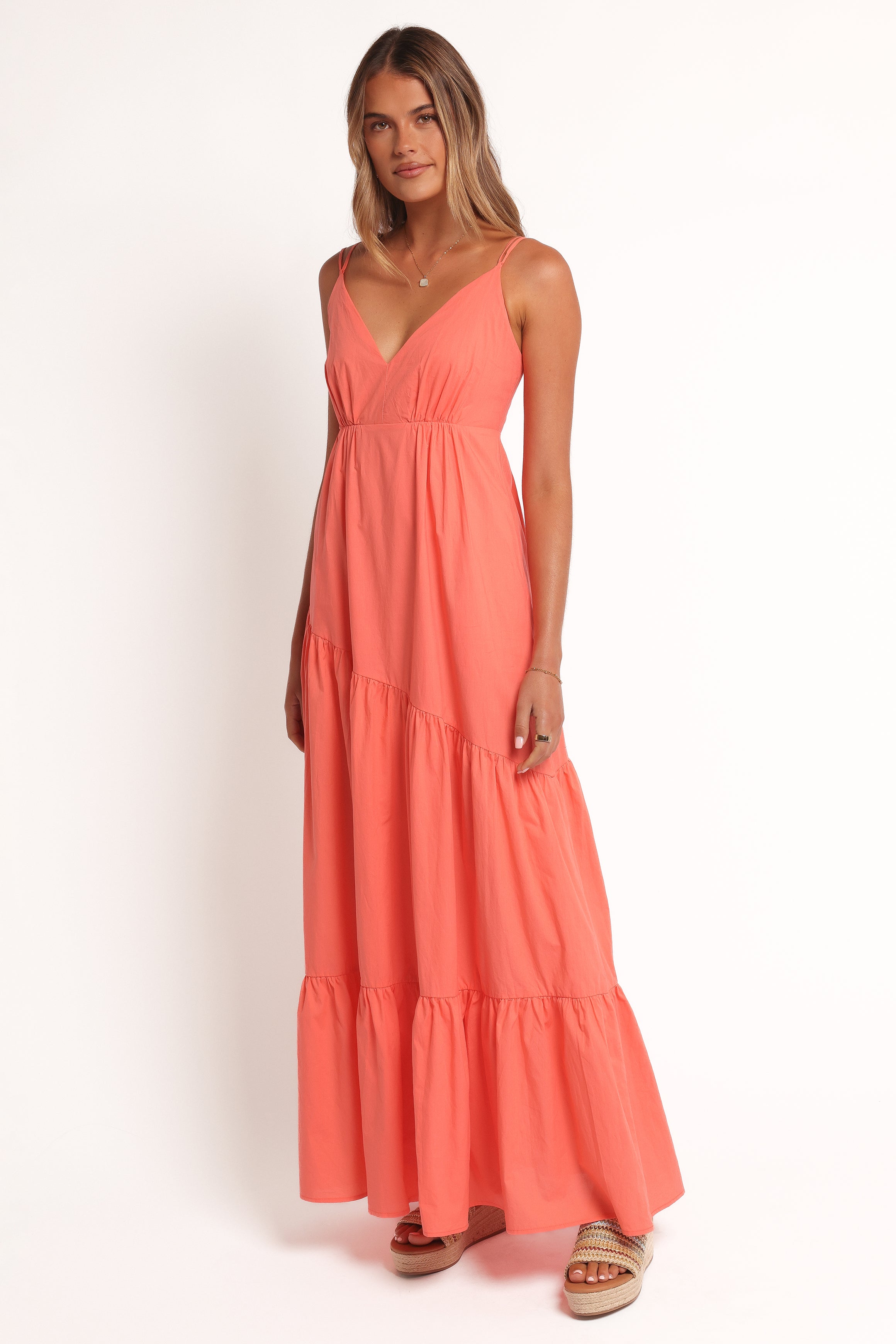  Forbes Maxi Dress - Coral、mySite、sugarbowlscore