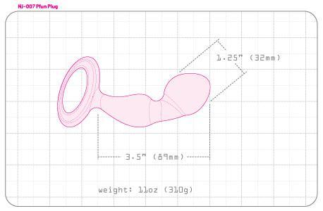 njoy Pfun Plug | Stainless Steel Prostate Massager & Anal Dildo、mySite、bottomscart