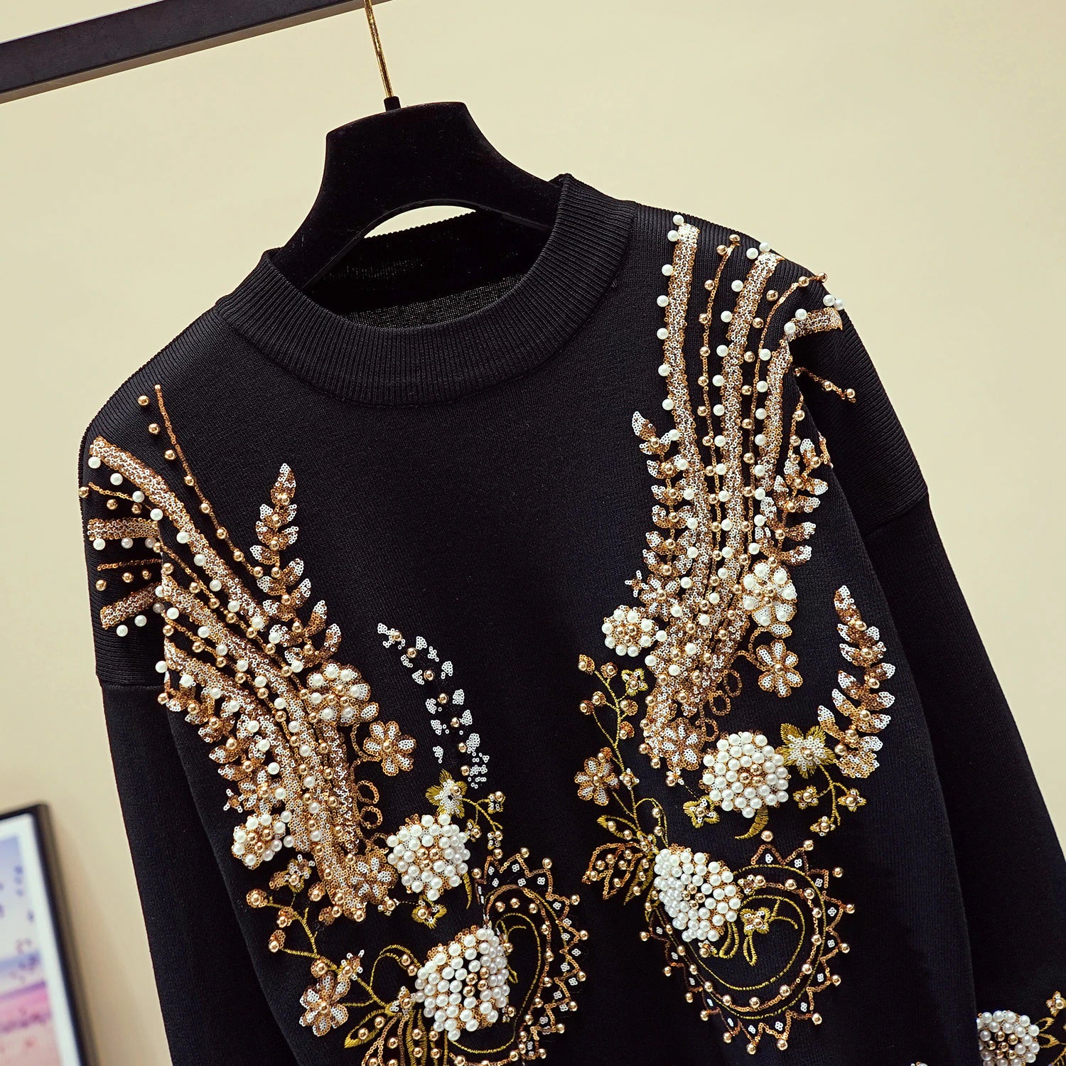  Sequinned & Beaded Tracksuit (2 Piece Set)、mySite、merchandisen
