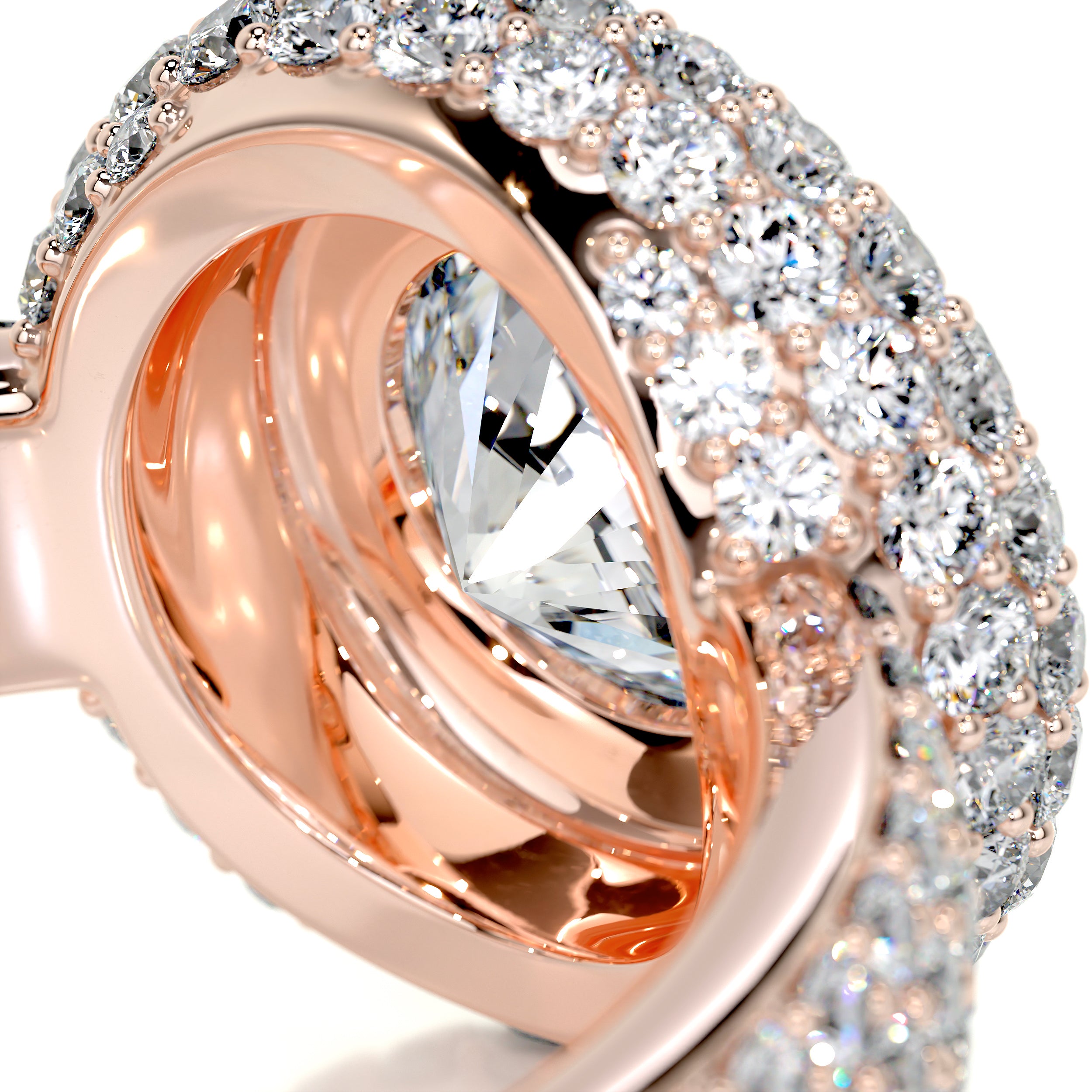 Reagan Diamond Engagement Ring -14K Rose Gold、mySite、hinf8tx79