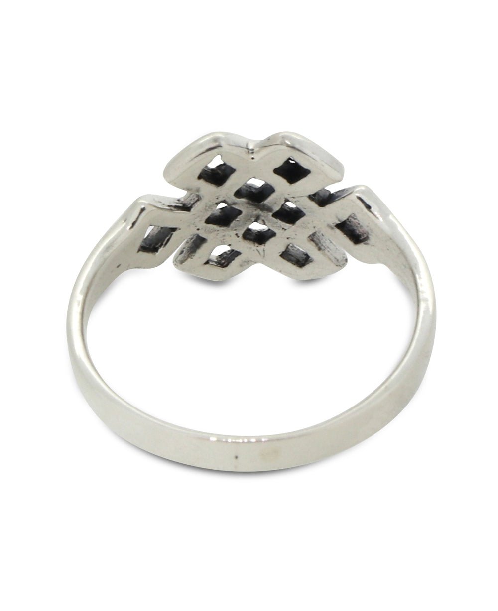 Sterling Silver Infinite Knot Ring、mySite、topwebapps