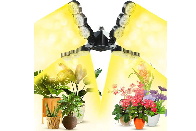 Sansi E27 60W LED Grow Light with Folding Wings、mySite、camillekostekn