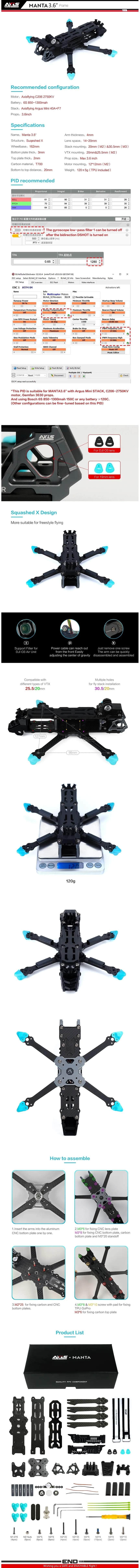 Axisflying Manta 3.6