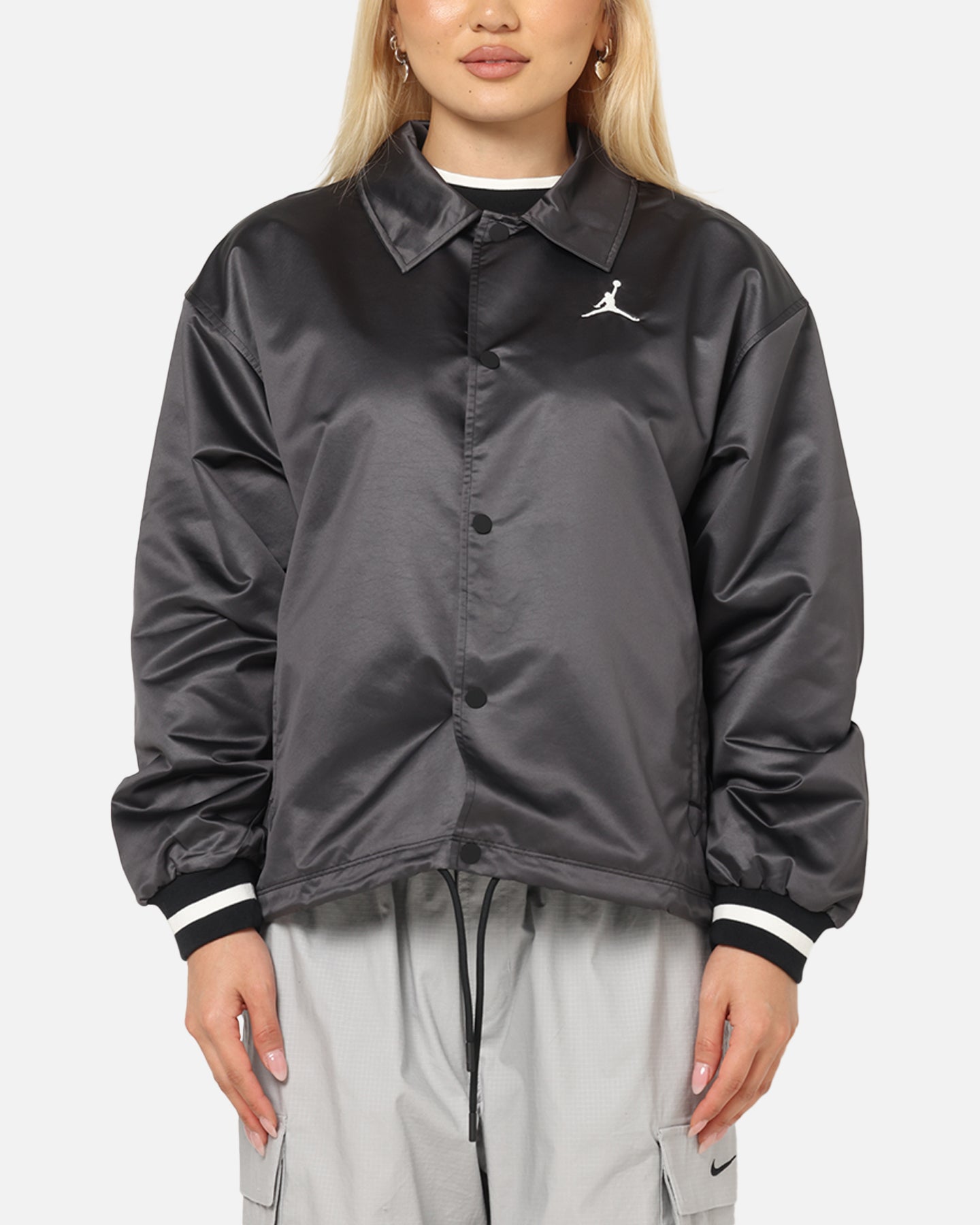 Jordan Women's Coaches Jacket Black/Sail、mySite、zt4zffjzw
