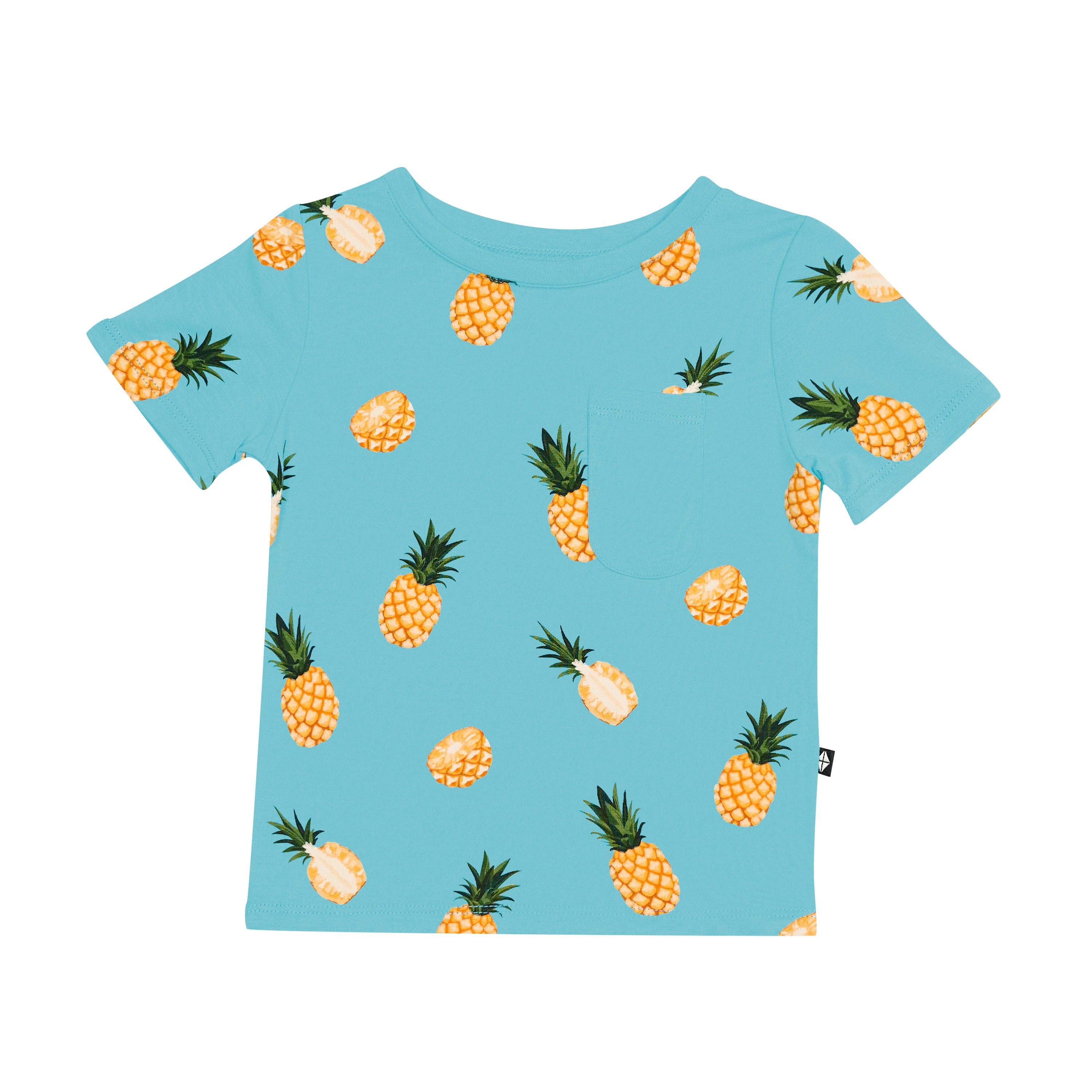  Toddler Crew Neck Tee in Pineapple、mySite、layawaytickets