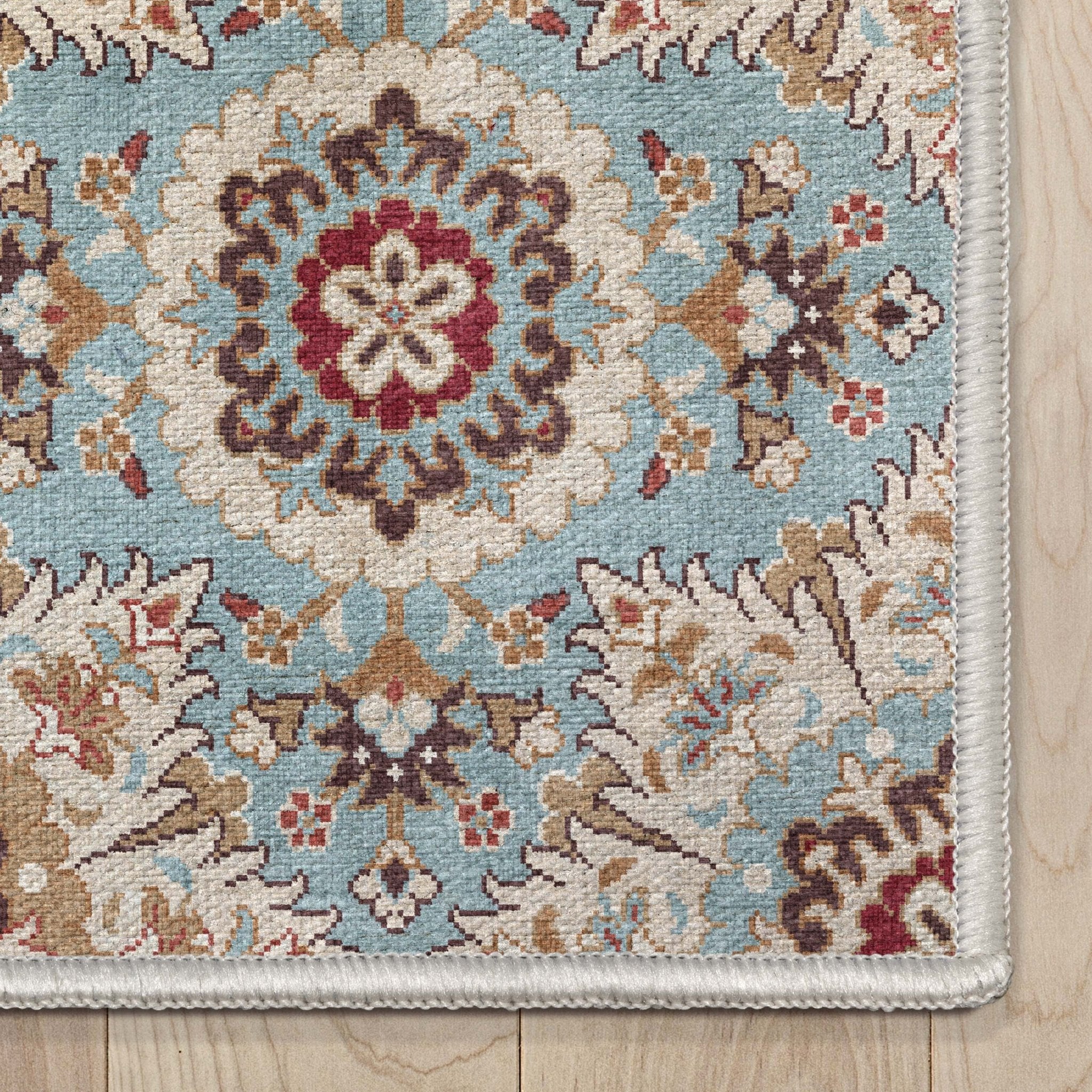 Victoria Transitional Mosaic Pattern Flat-Weave Rug、mySite、gigharbornorthrealestate