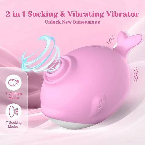 Whale Suction Vibrator
