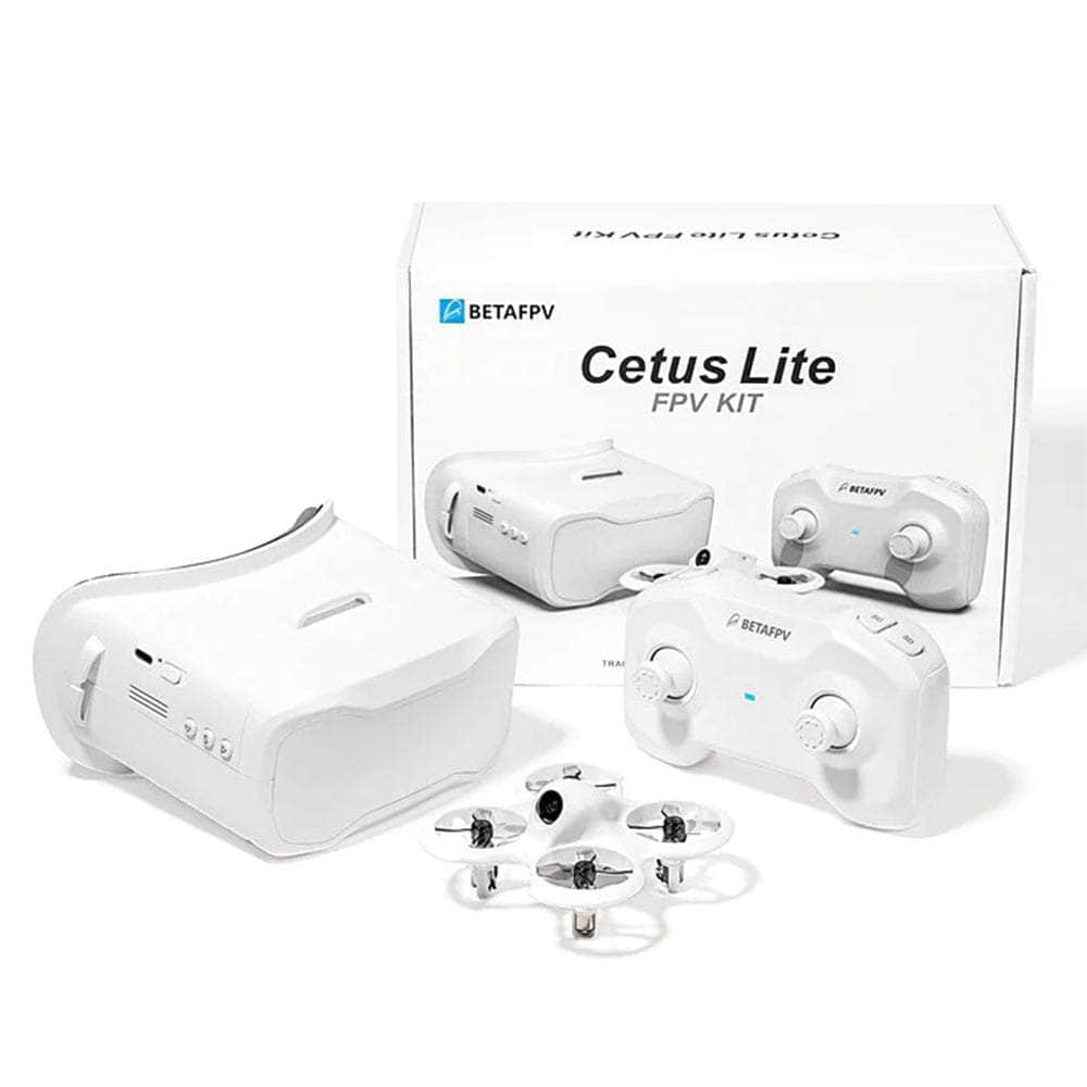  BetaFPV RTF Cetus Lite FPV Analog Kit - Cetus Whoop, Goggles, Transmitter, Batteries & Charger、mySite、merchandisen