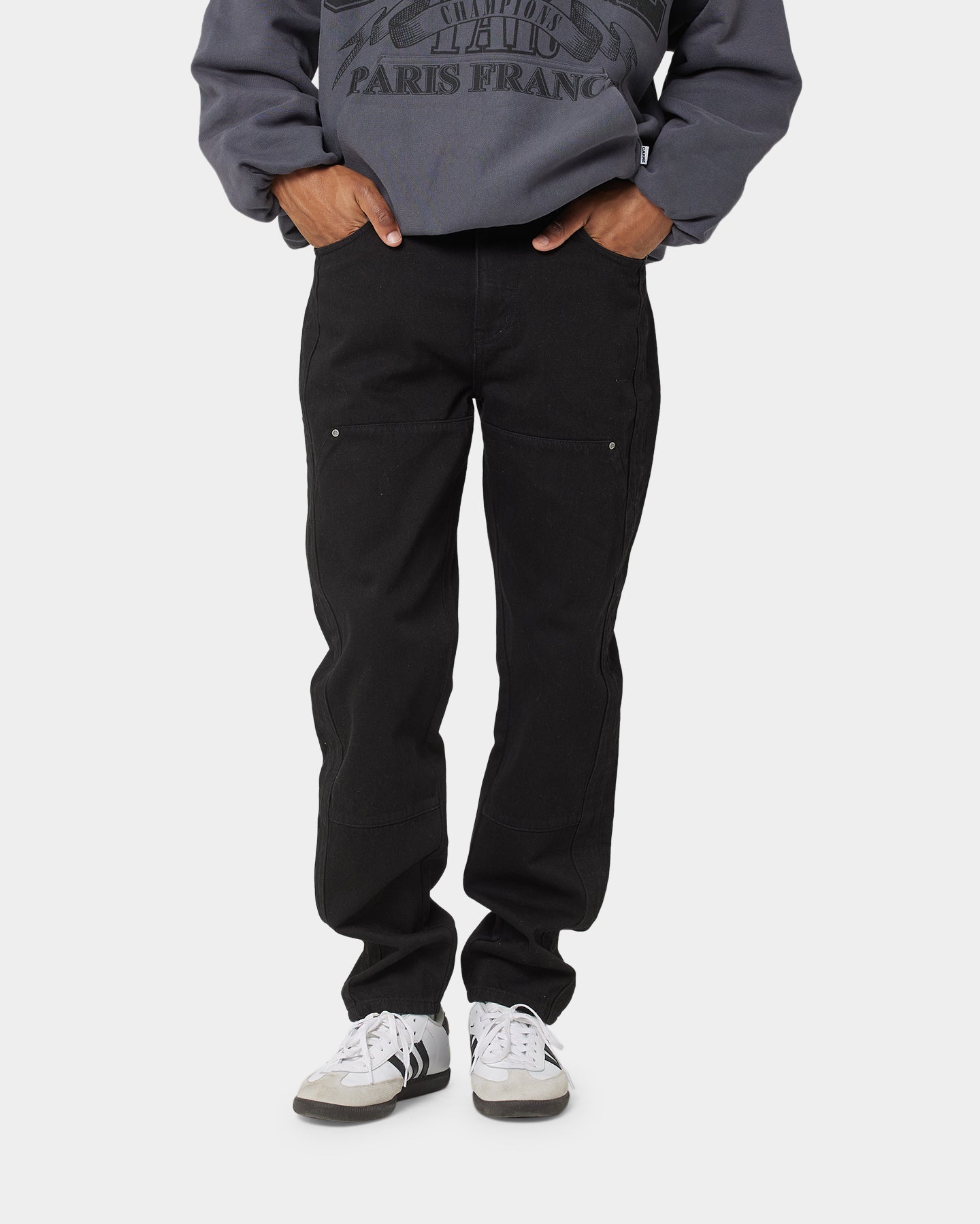 Carre Construct Slim Jeans Black、mySite、zt4zffjzw