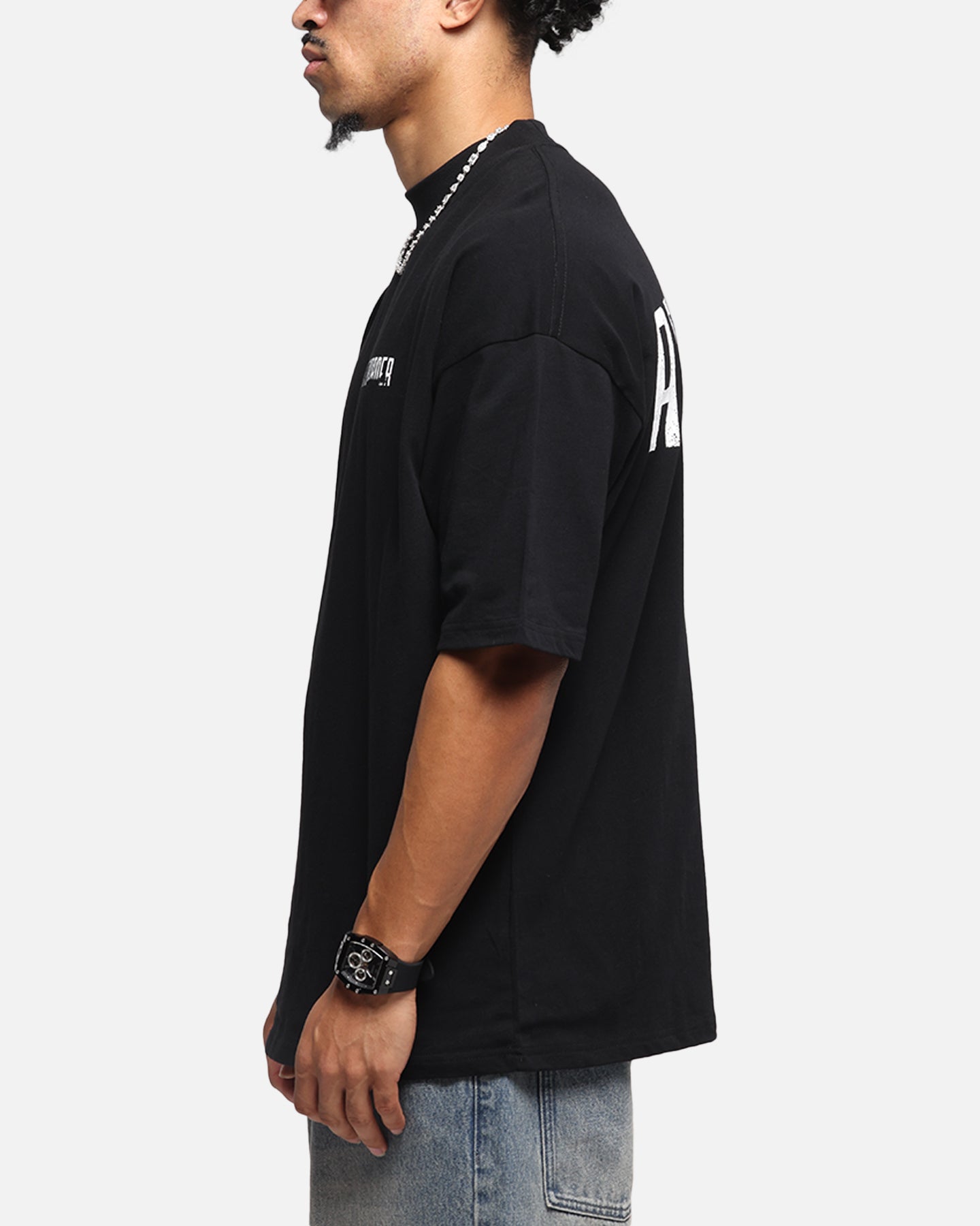 The Anti Order Ryuken Mock Neck T-Shirt Black、mySite、zt4zffjzw