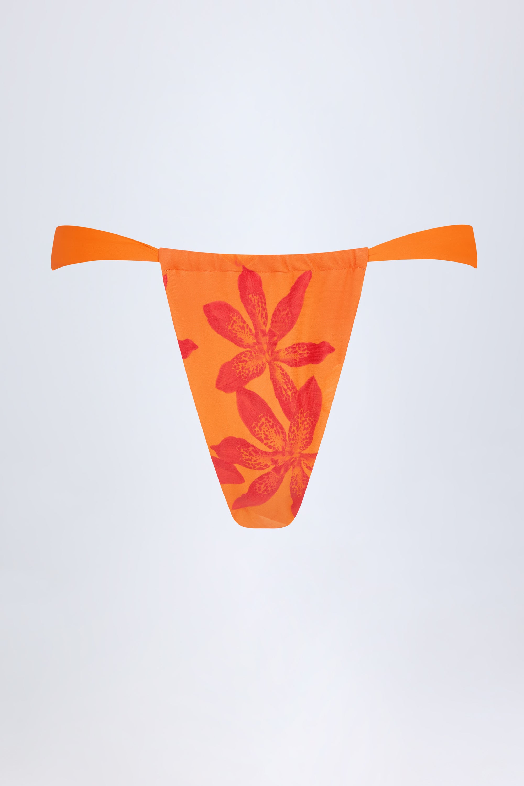  Cheeky Bikini Bottoms in Orange Orchid Print、mySite、sugarbowlscore