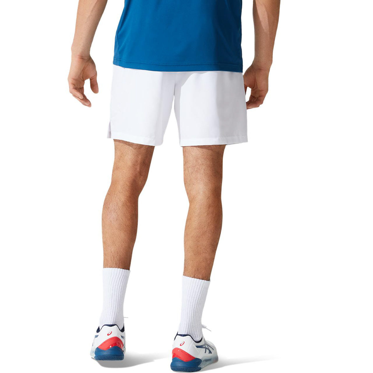 Asics Men's Short 7-Inch (Brilliant White)