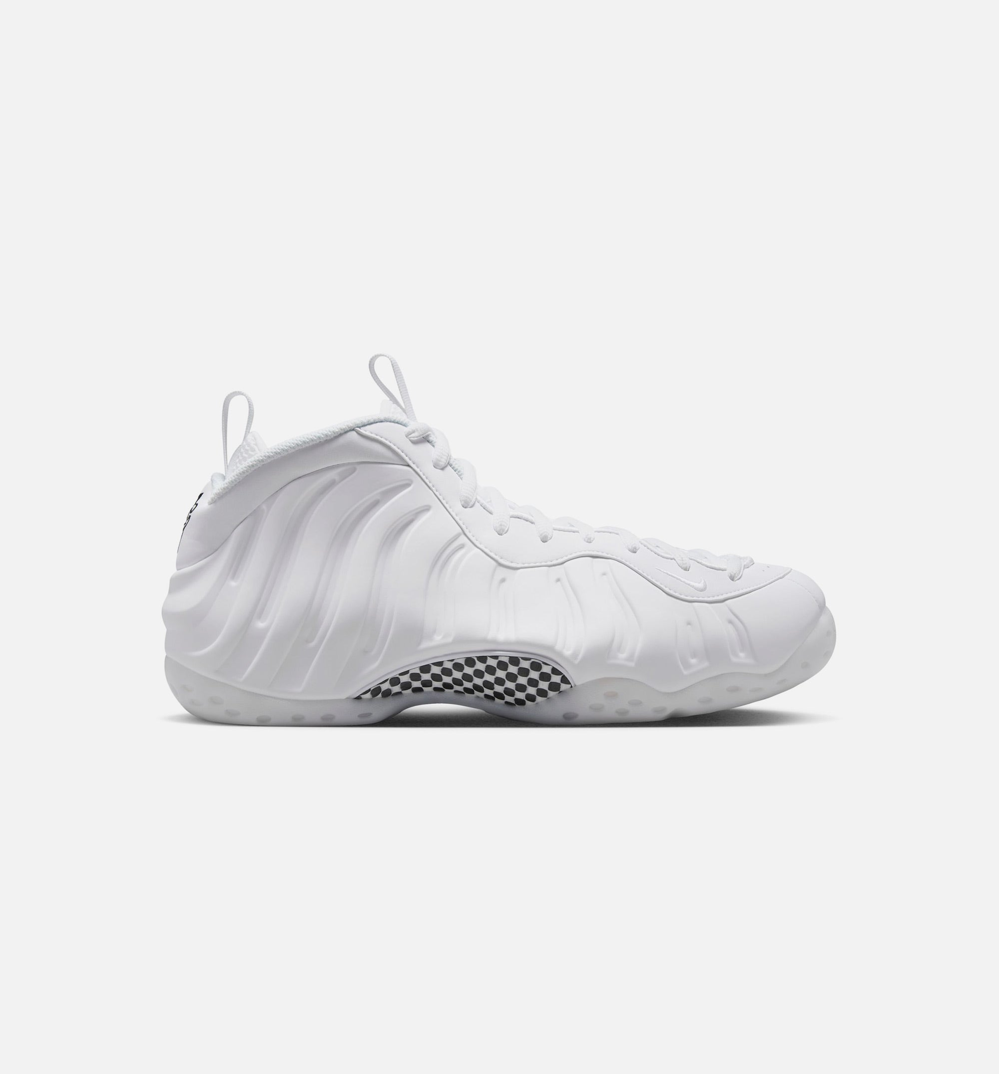 Air Foamposite One Mens Lifestyle Shoe - White/White/White Free Shipping、mySite、dreamappss