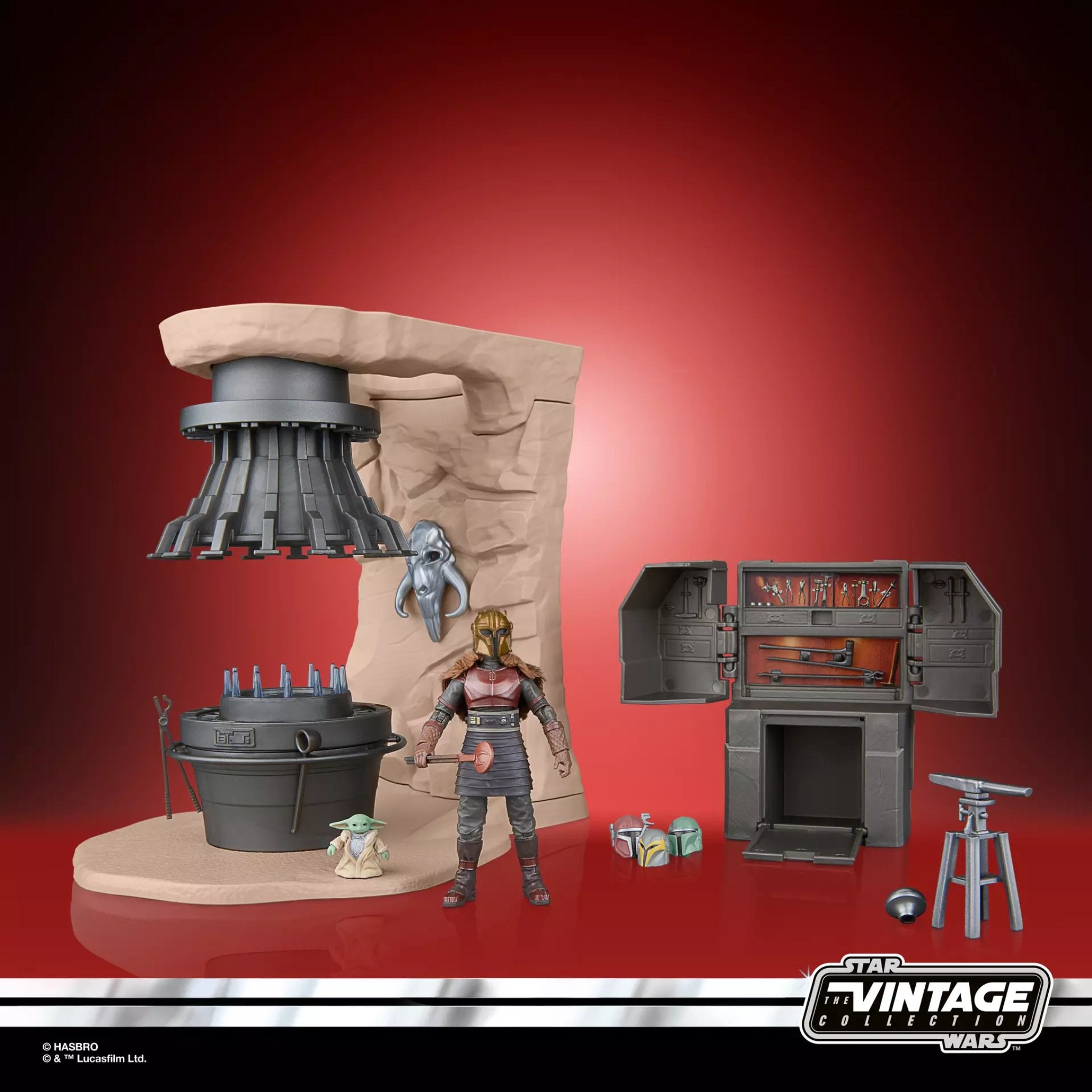 Star Wars The Vintage Collection The Armorer's Forge Playset、mySite、hgirdovlk
