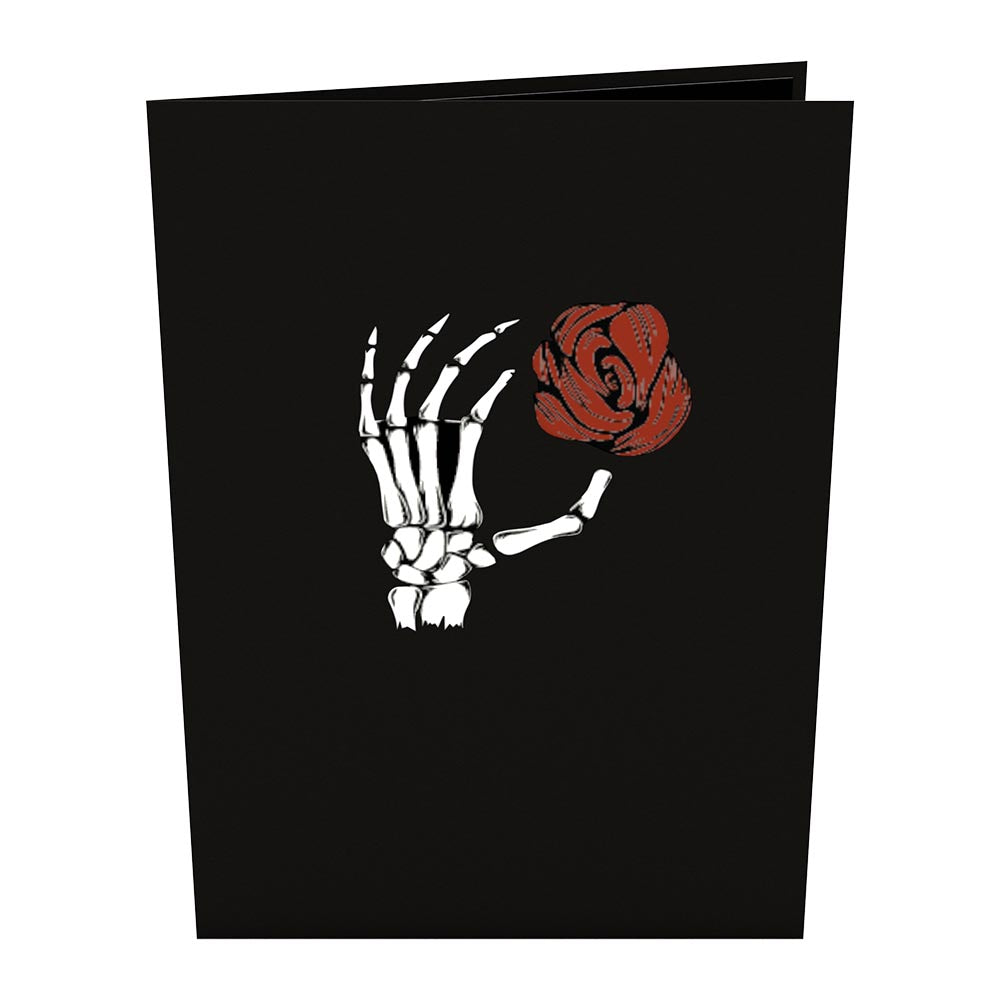 Rose Skull Pop-Up Card、mySite、solidvoid