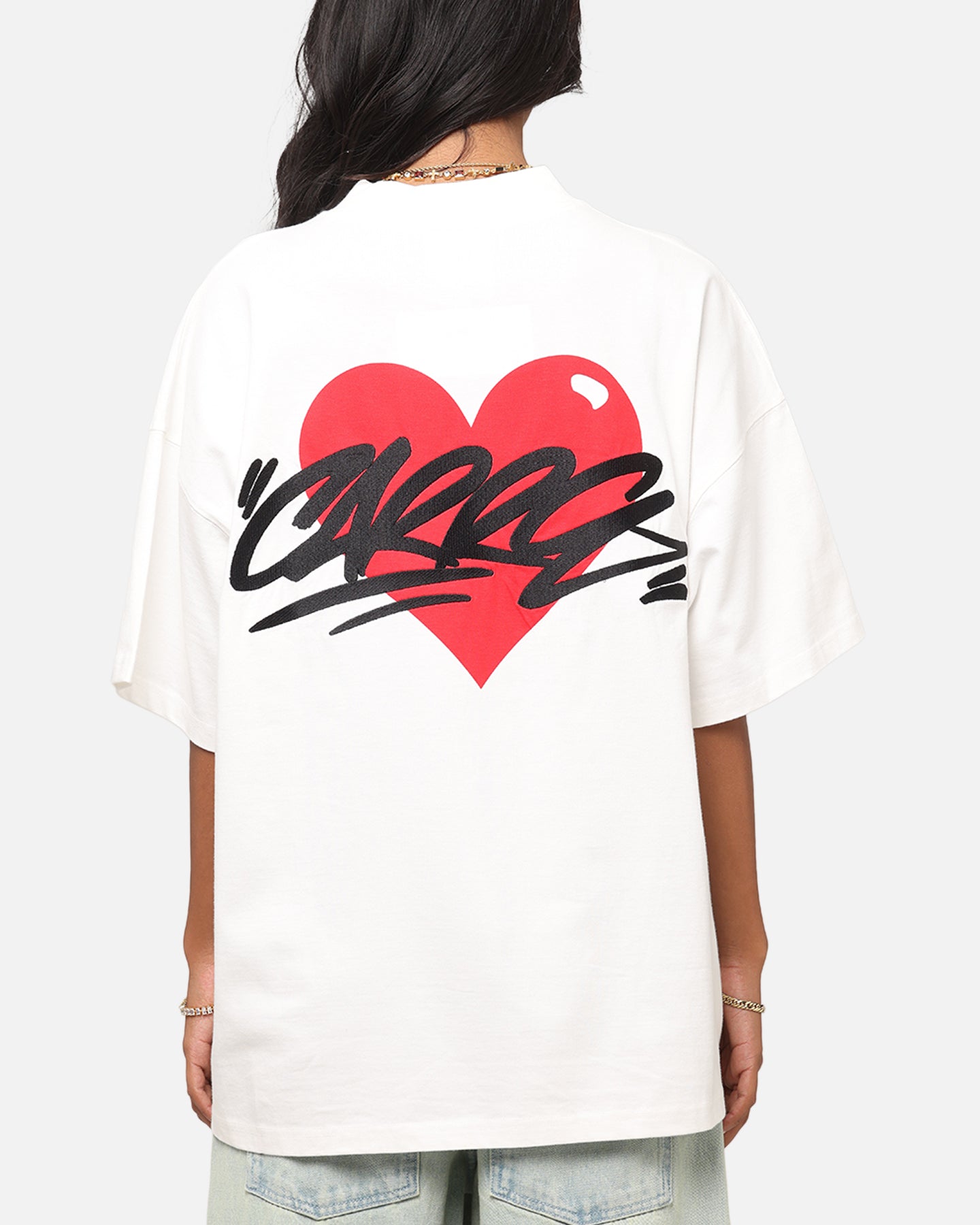 Carre Romance T-Shirt Off White、mySite、zt4zffjzw