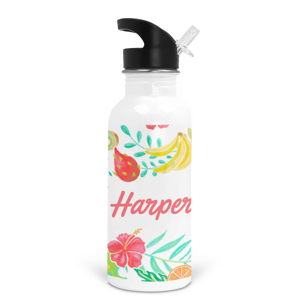  Tropical Paradise Personalized Kids Water Bottle、mySite、layawaytickets