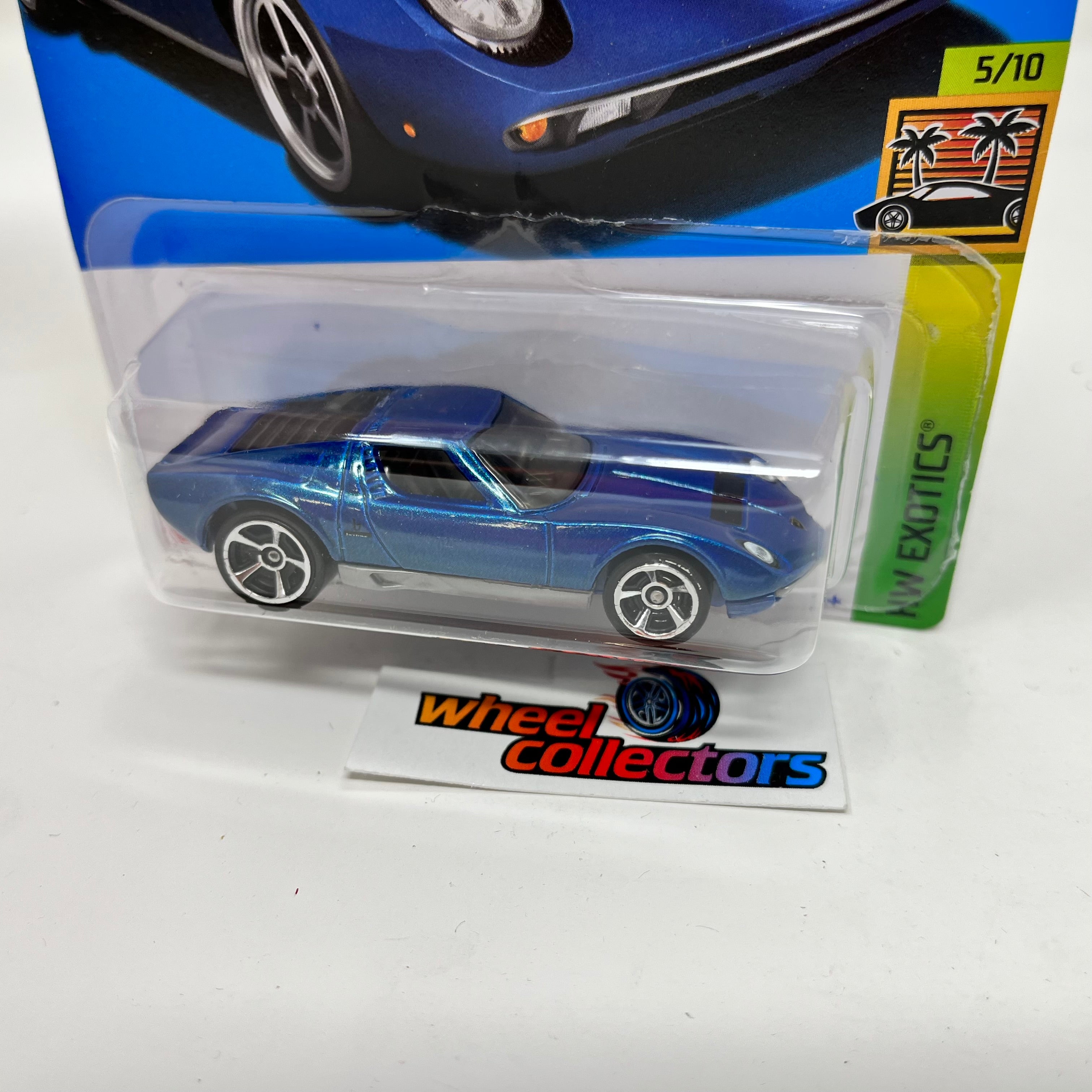 '71 Lamborghini Miura SV #202 * Blue * 2022 Hot Wheels、mySite、hgirdovlk