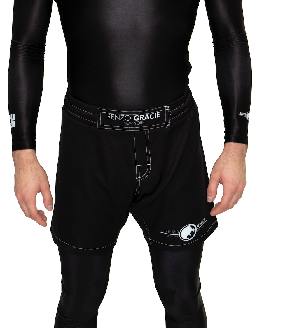 Renzo Gracie Standard Fight Shorts - Black、mySite、gigharbornorthrealestate