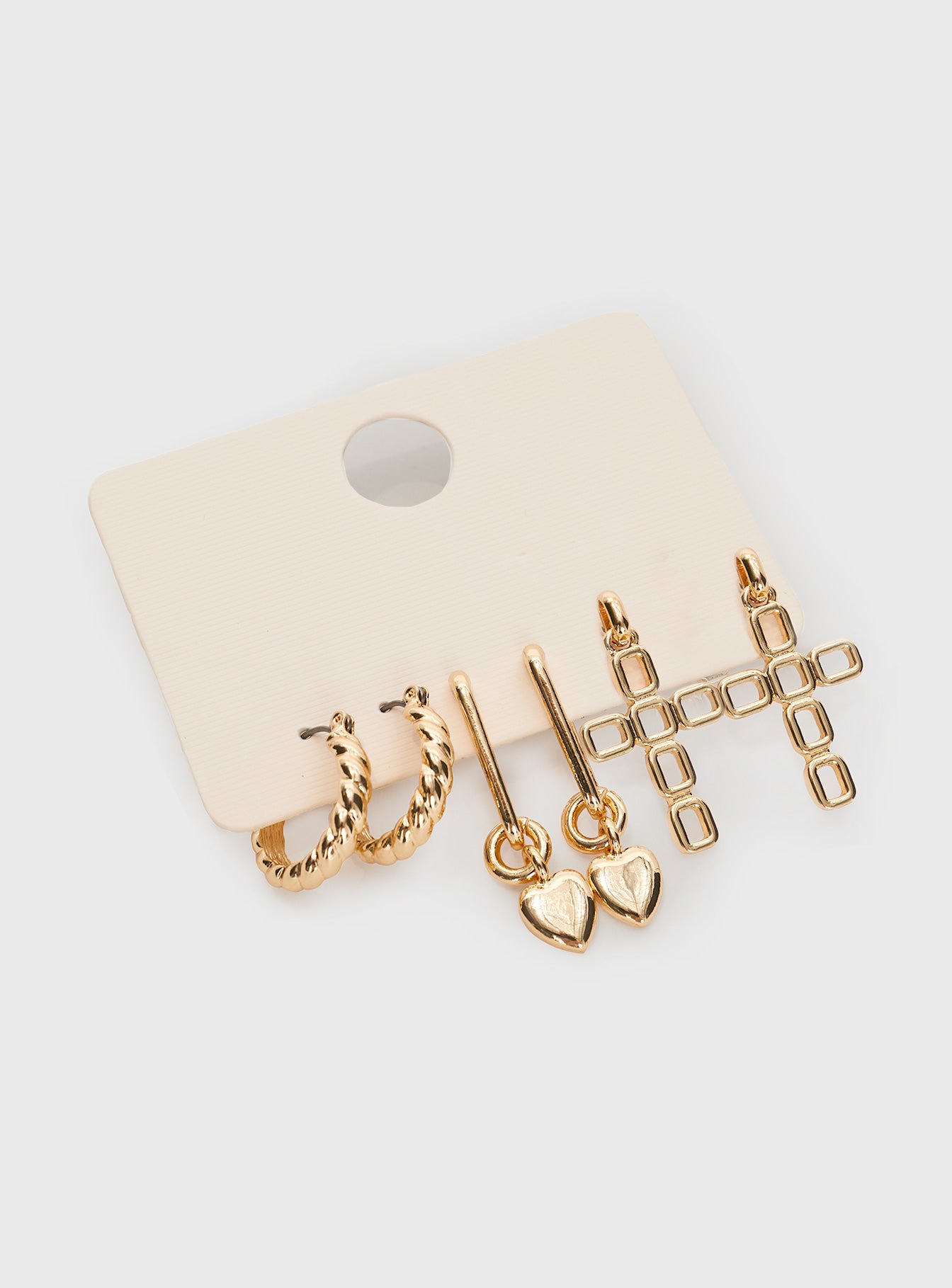 Thaddeus Earring Pack Gold、mySite、solidvoid