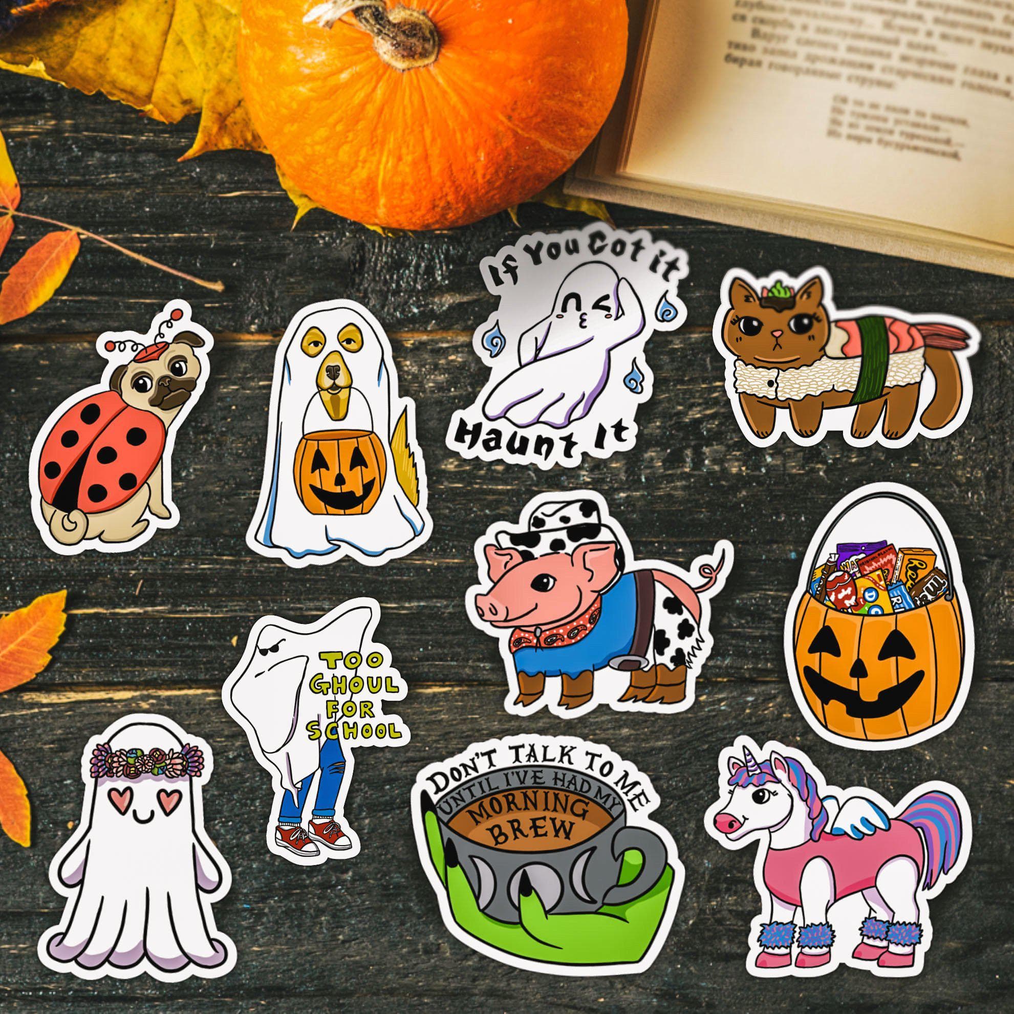  Halloween Sticker 13 Pack、mySite、elrpsem3k
